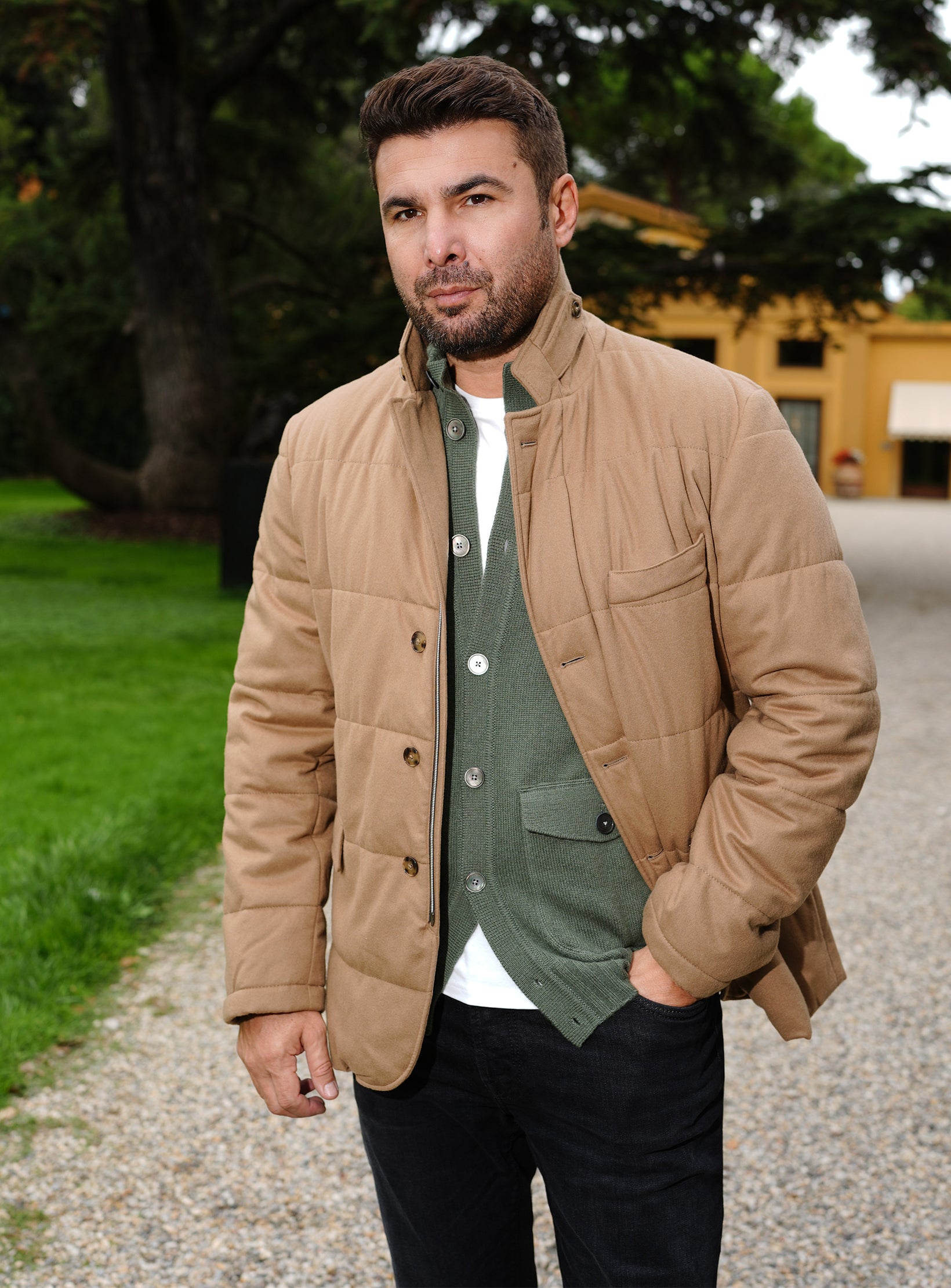 Cashmere Field Jacket – The Must-Have of the Season