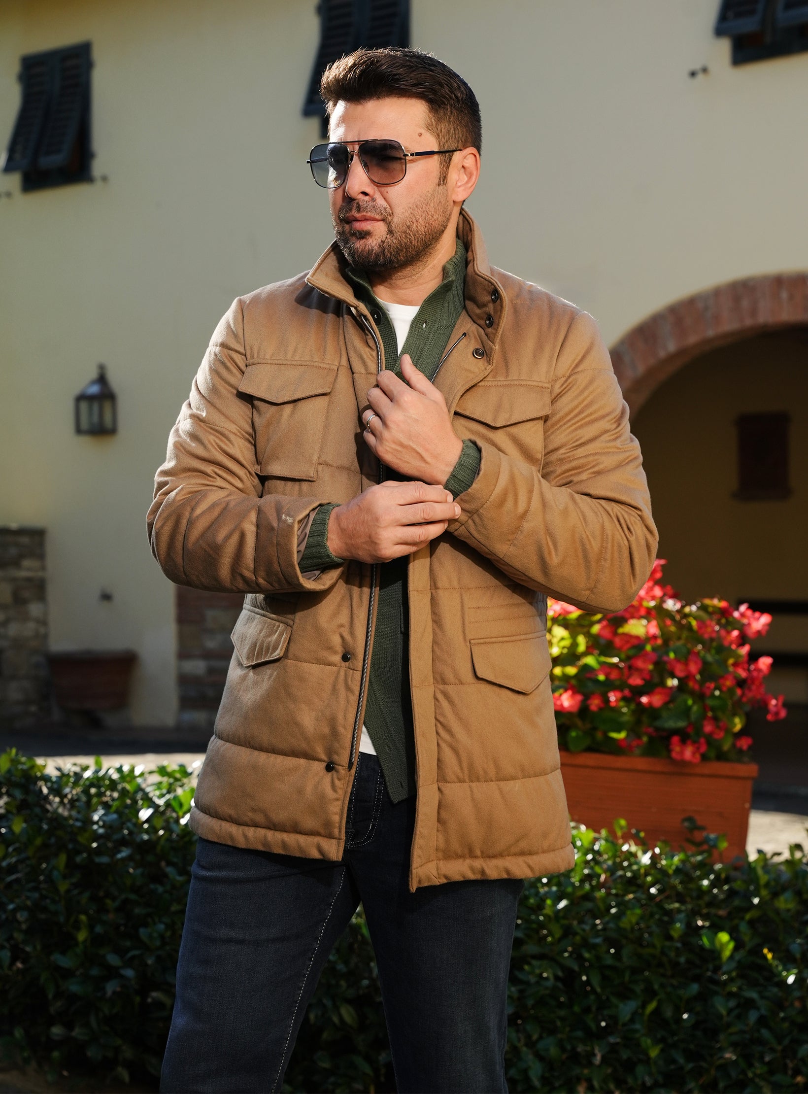Cashmere Field Jacket – The Must-Have of the Season
