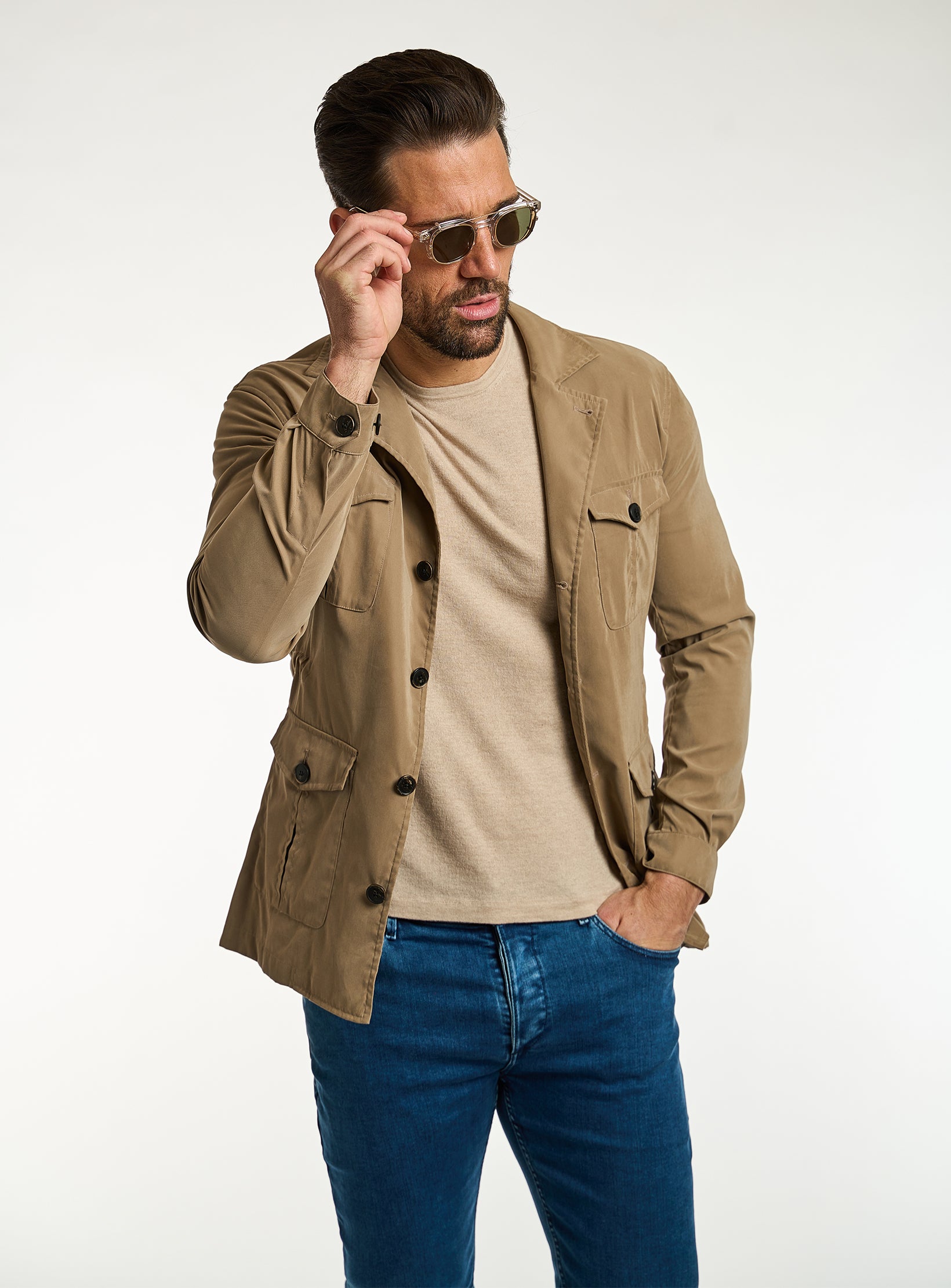 Premium Cotton & Cashmere T-Shirt Knit Consiglieri