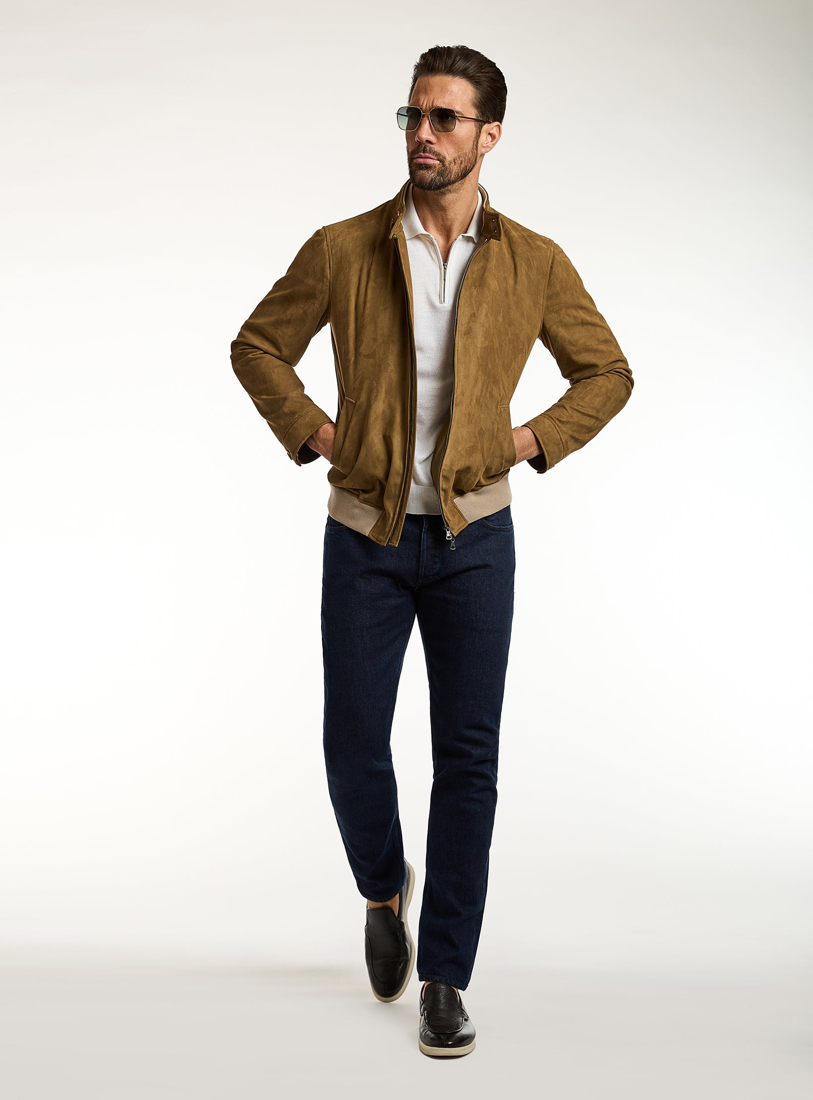 Alcantara Signature Bomber Jacket