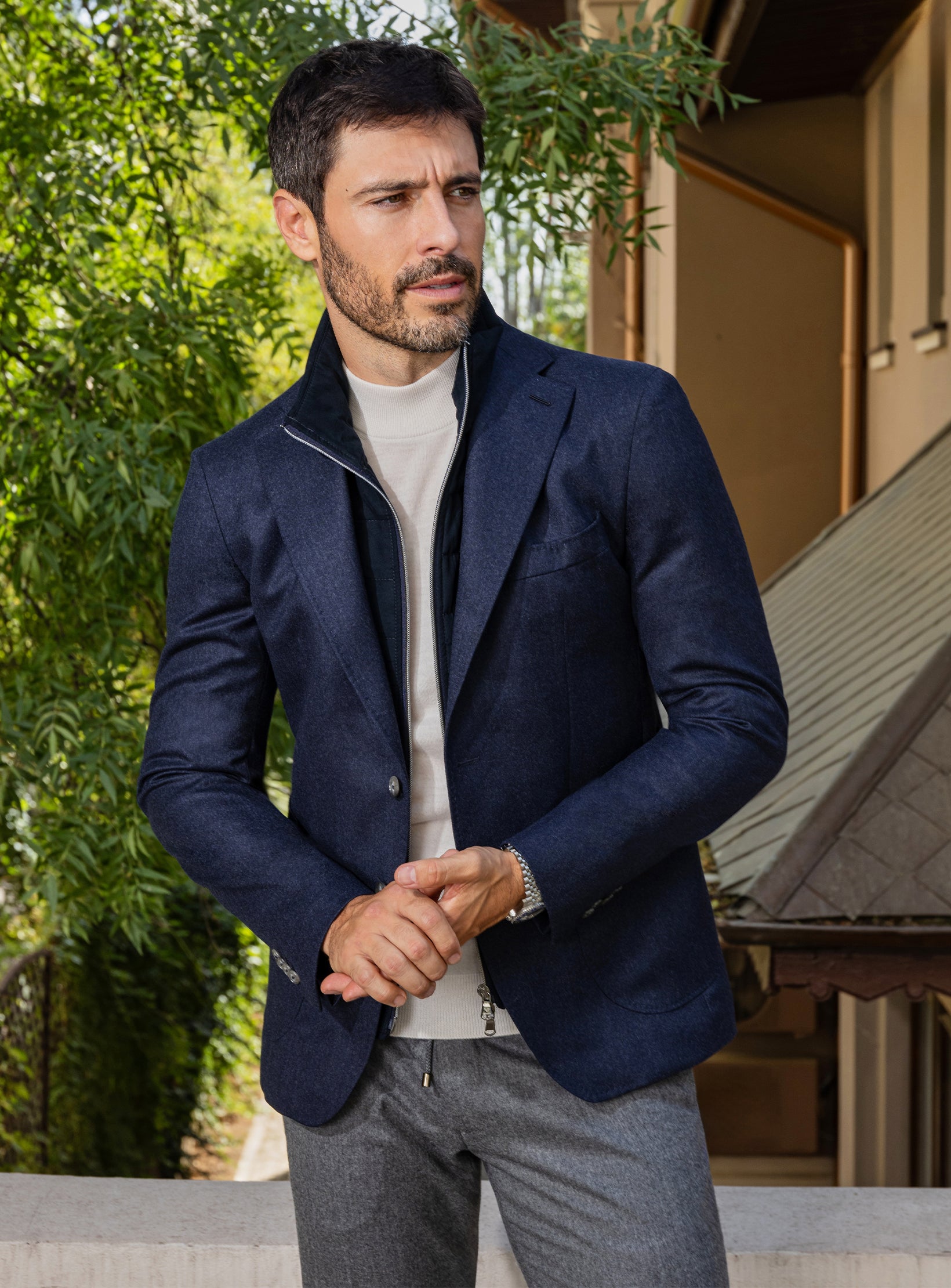 The Ultimate Detachable Lapel Blazer Privé
