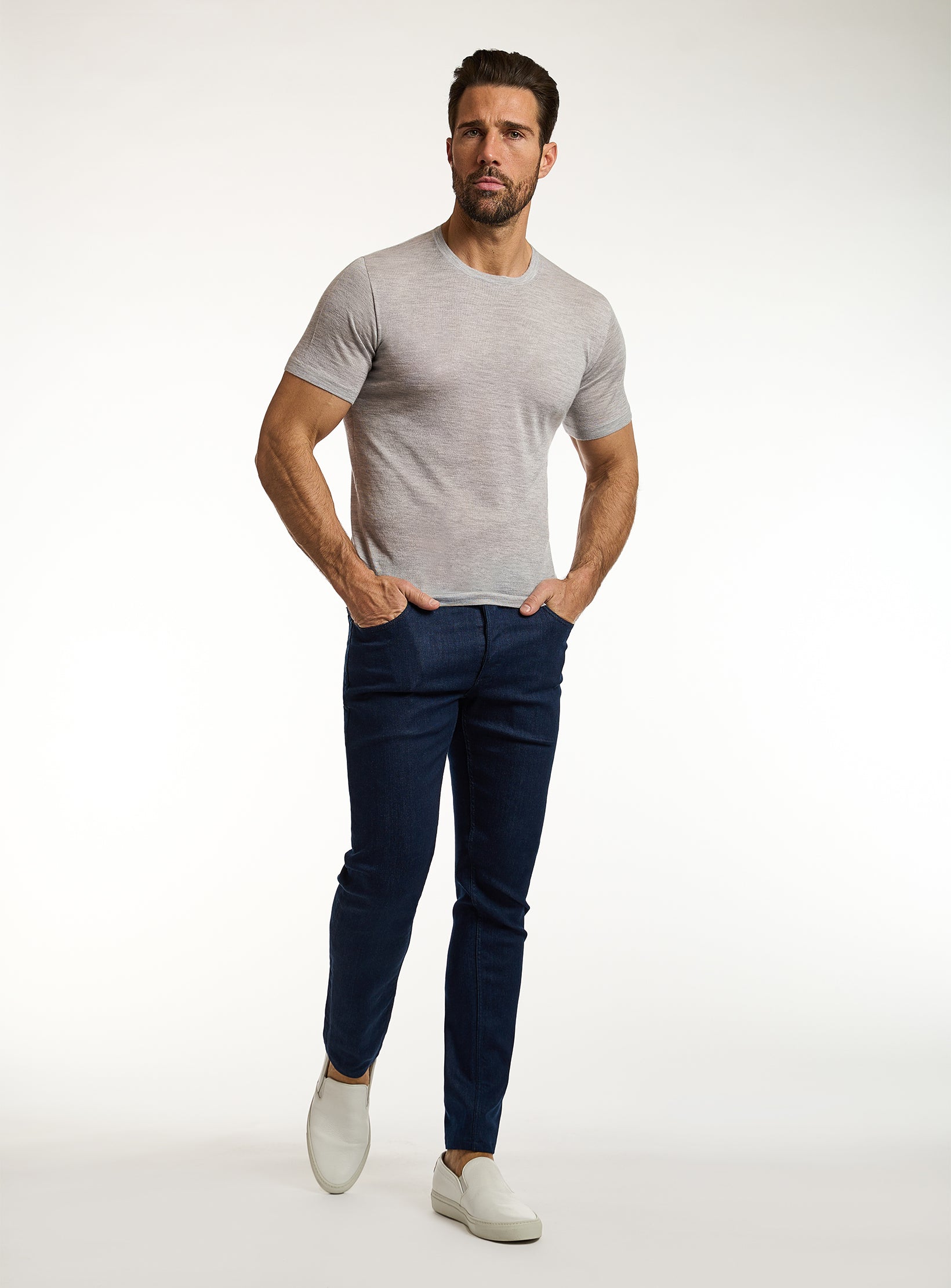 Premium T-shirt Cashmere & Cotton