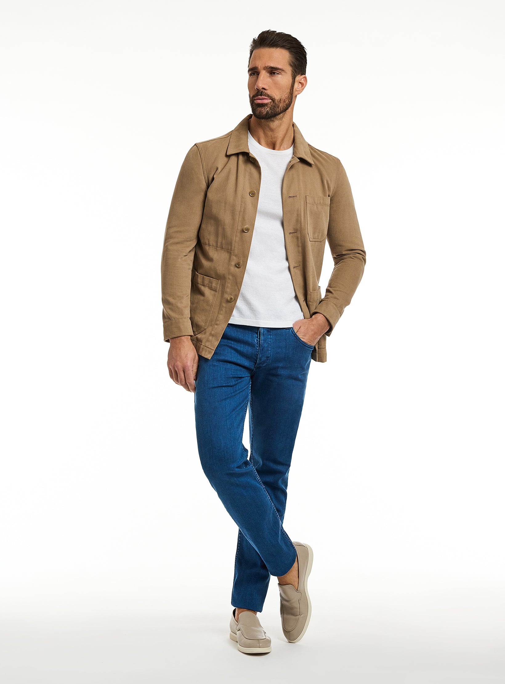 Refined Premium Jeans Mid Blue