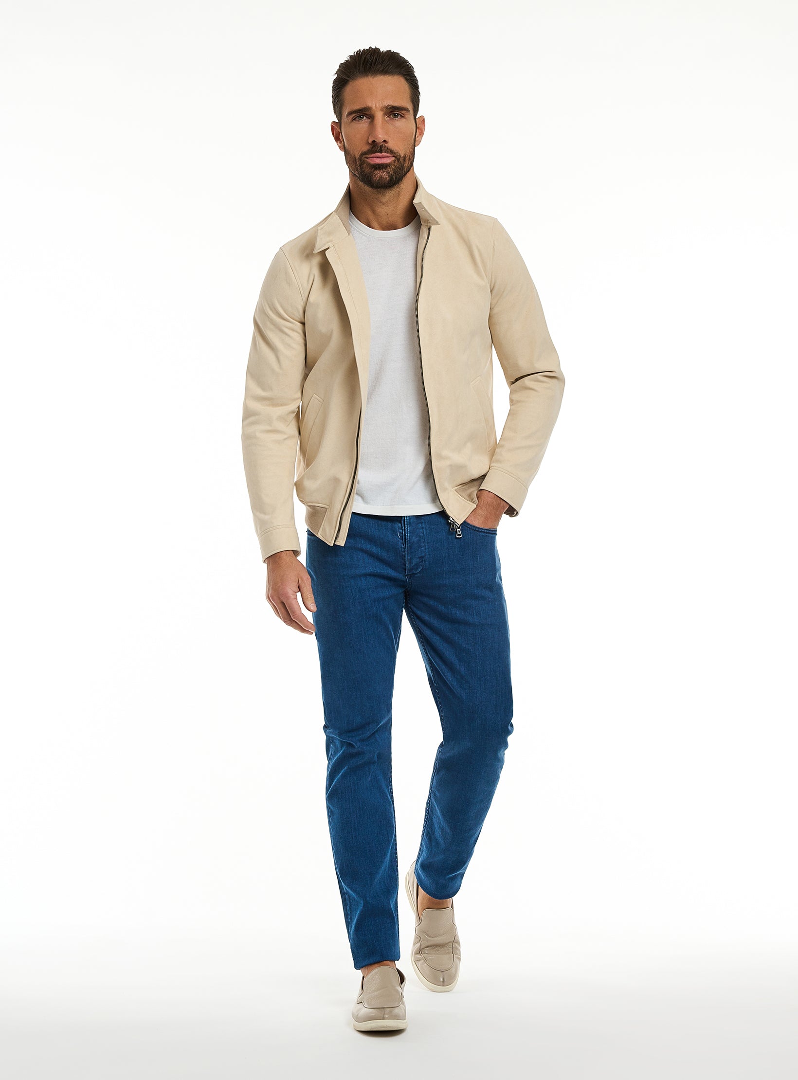 Refined Premium Jeans Mid Blue