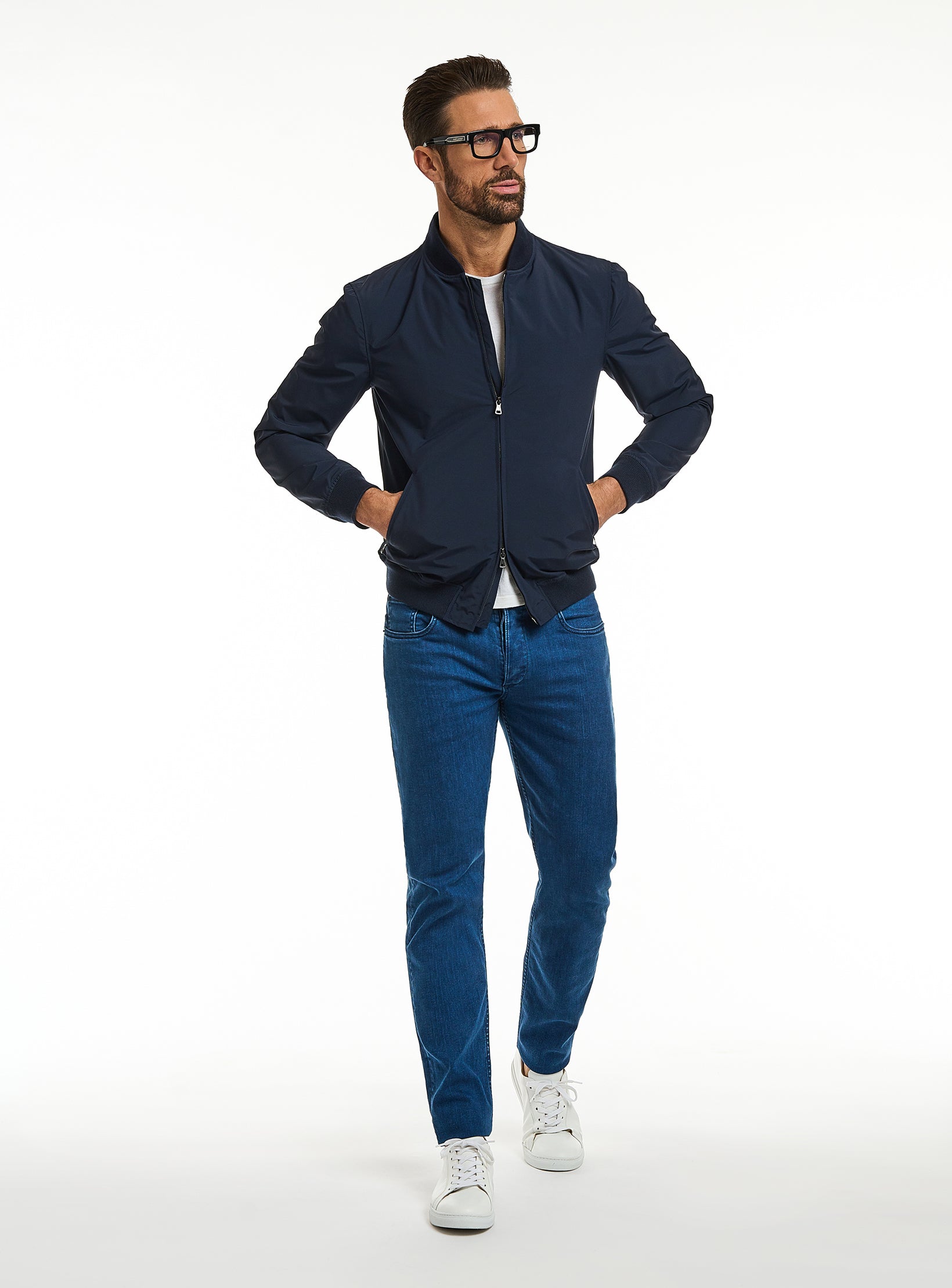 Refined Premium Jeans Mid Blue