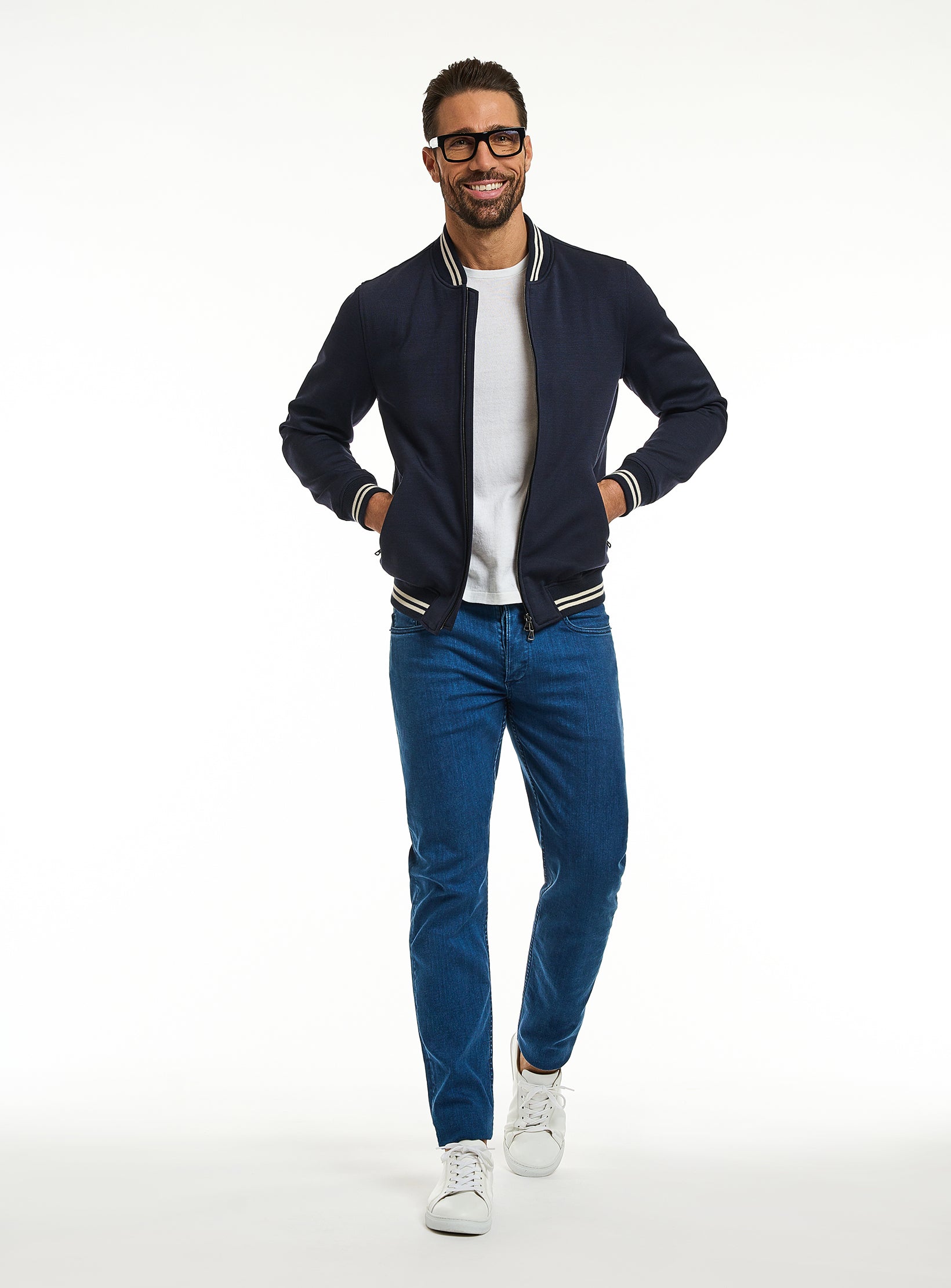 Refined Premium Jeans Mid Blue