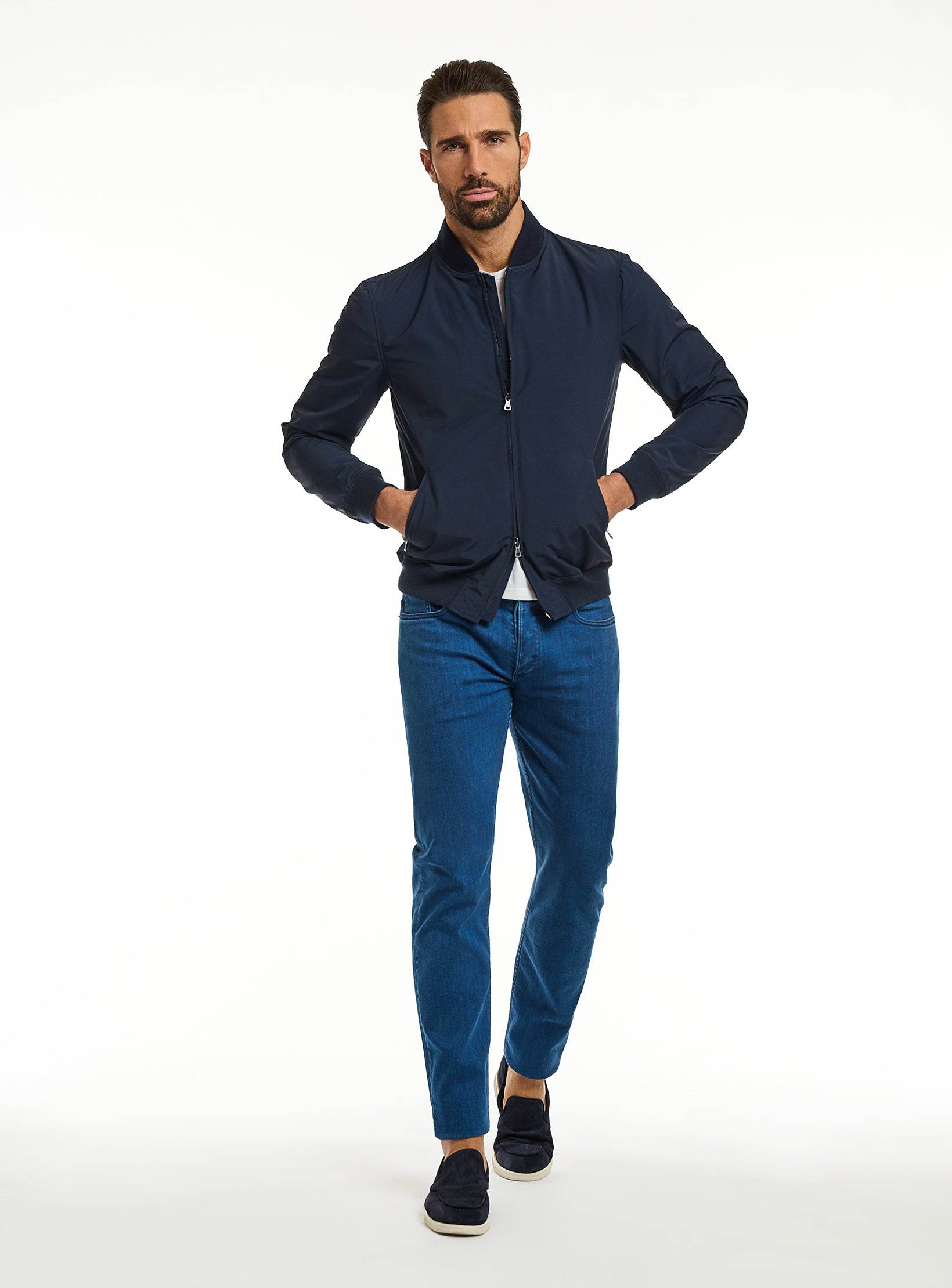 Refined Premium Jeans Mid Blue