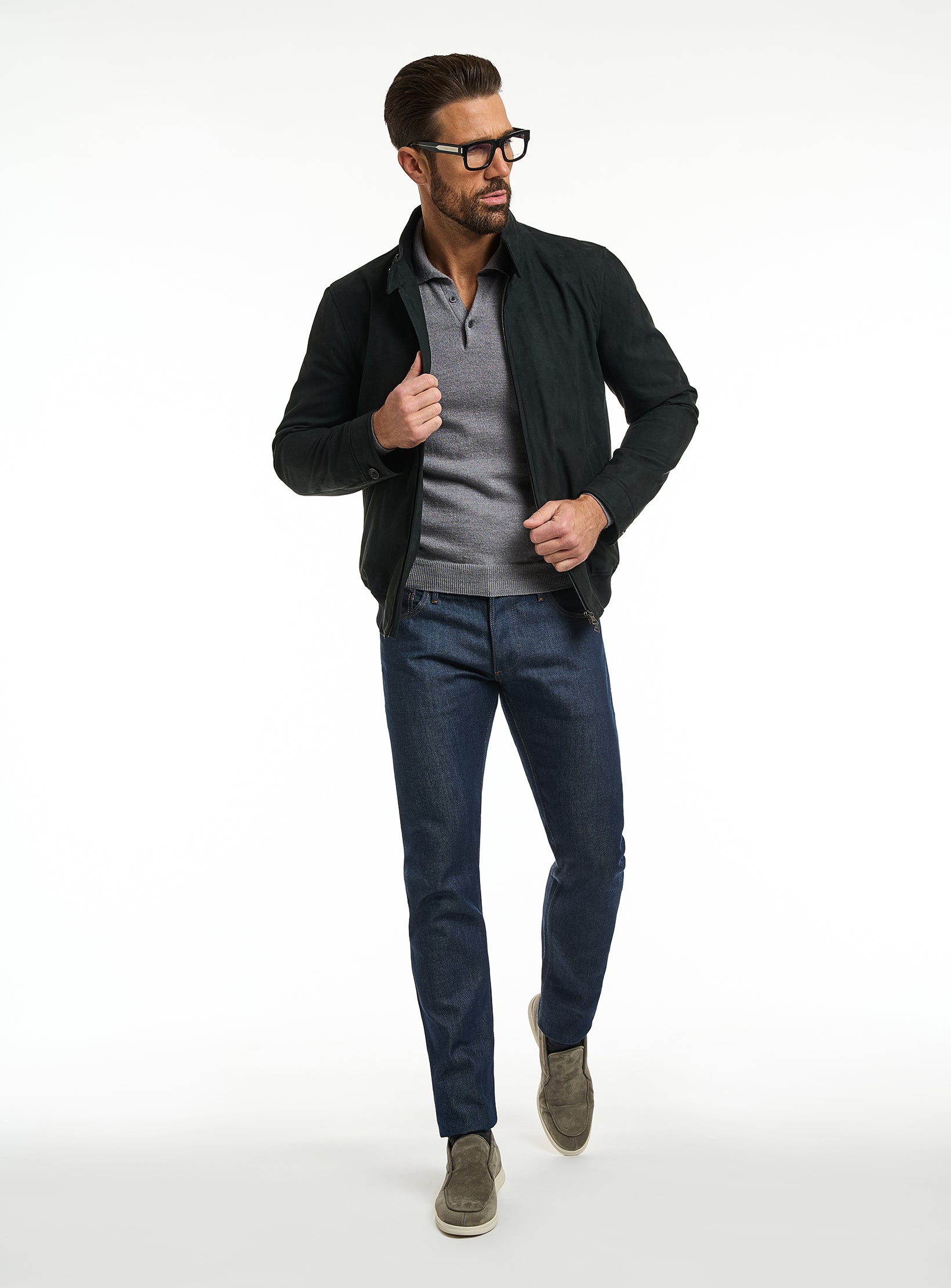 The Alcantara Elite: Premium Blouson