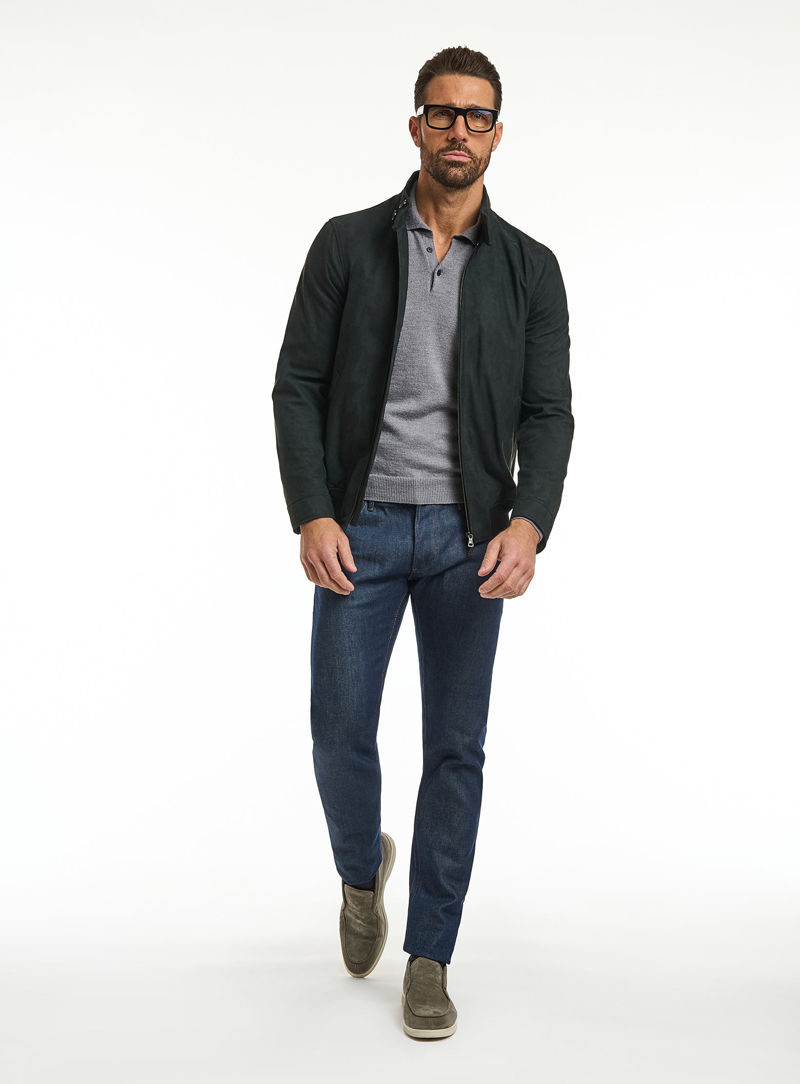 The Alcantara Elite: Premium Blouson