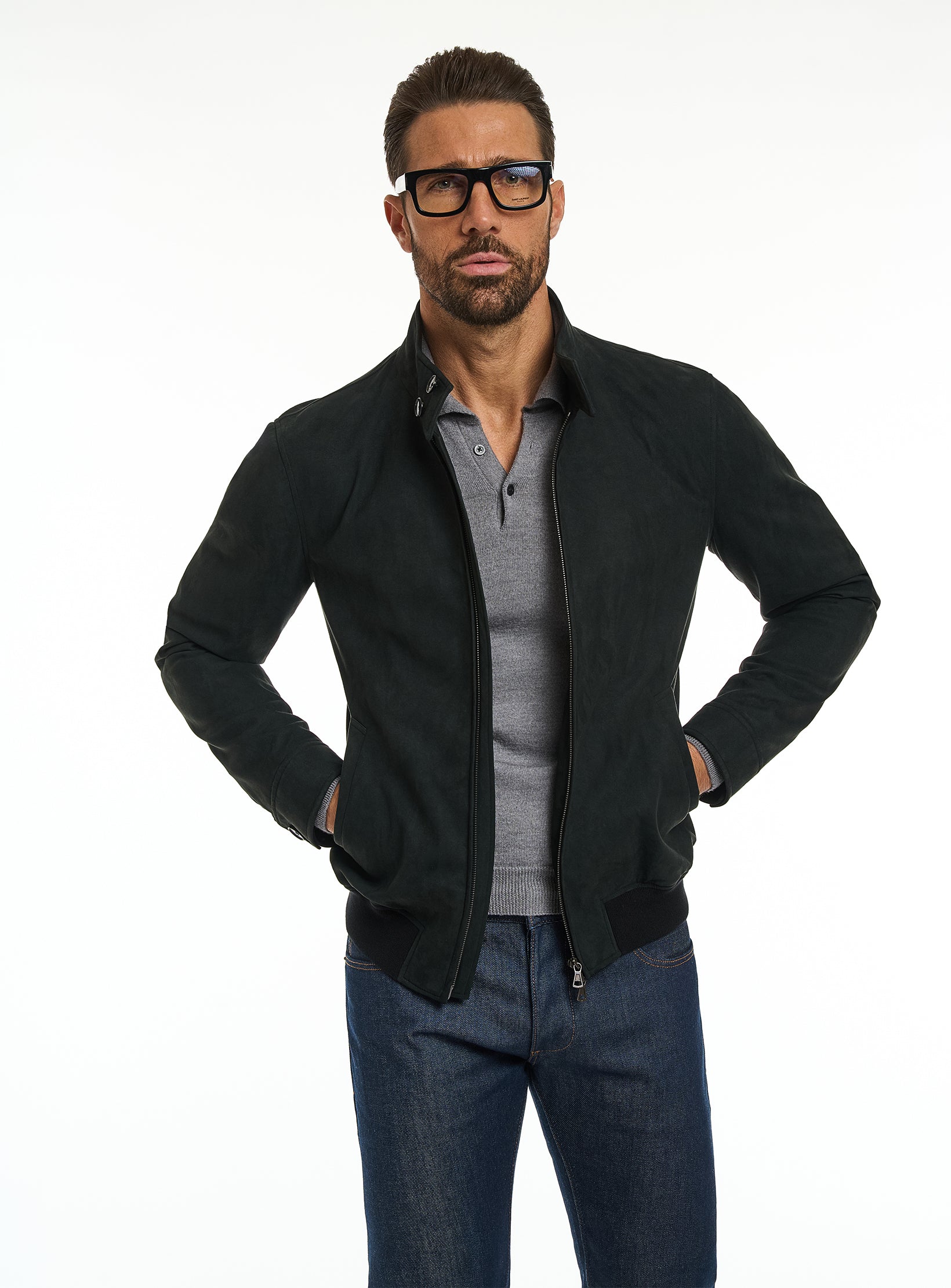 The Alcantara Elite: Premium Blouson