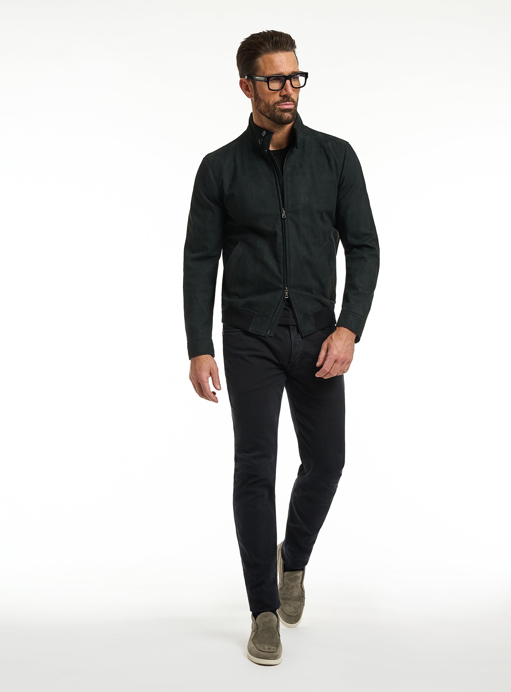 The Alcantara Elite: Premium Blouson