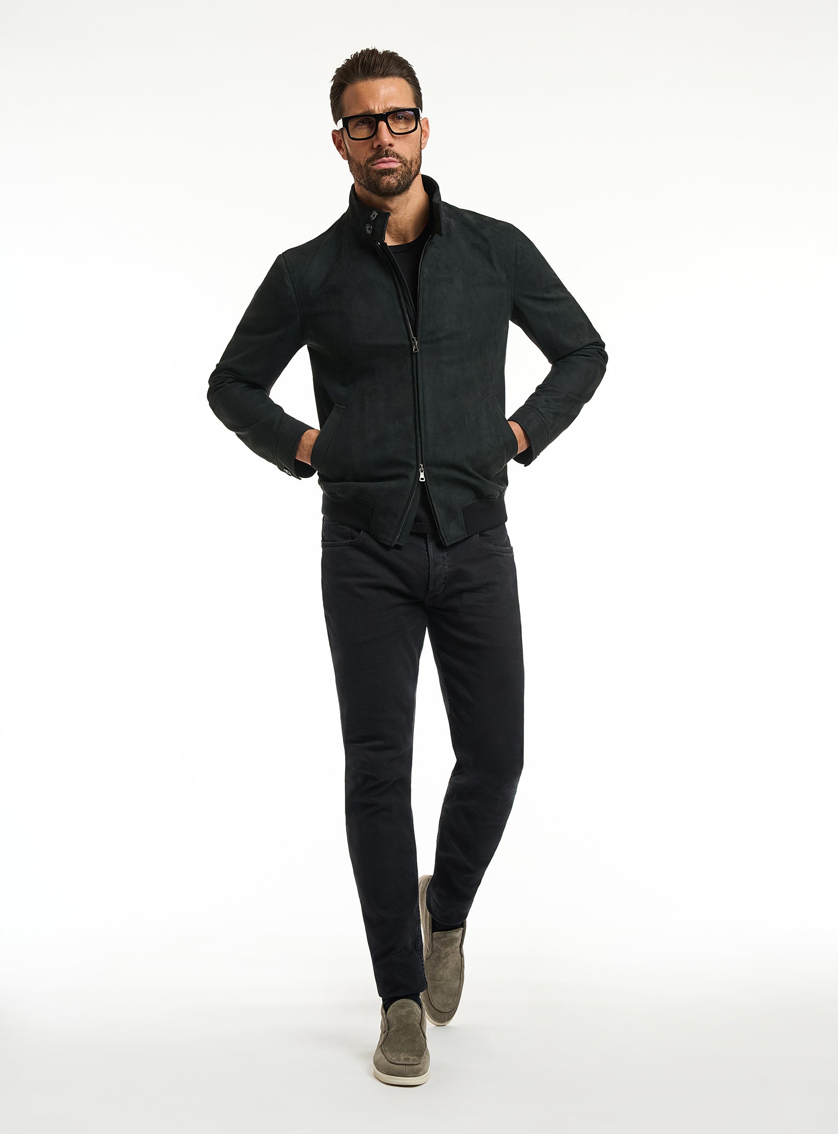 The Alcantara Elite: Premium Blouson