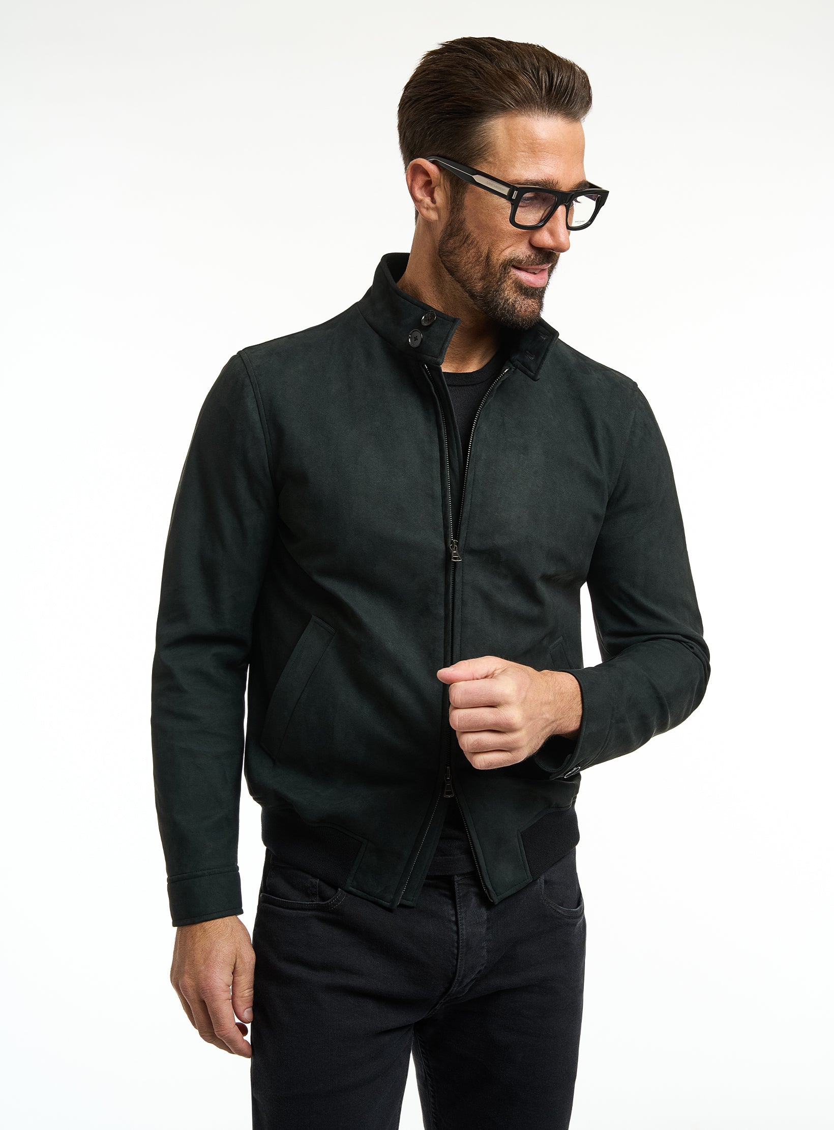 The Alcantara Elite: Premium Blouson