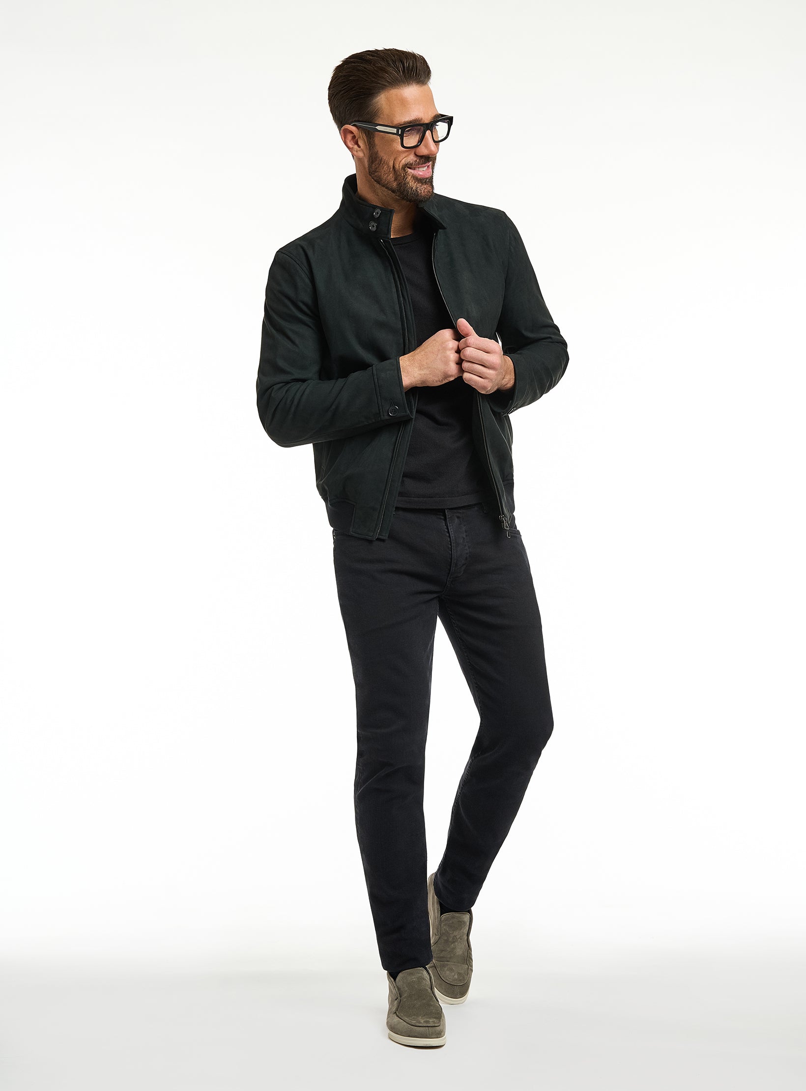 The Alcantara Elite: Premium Blouson