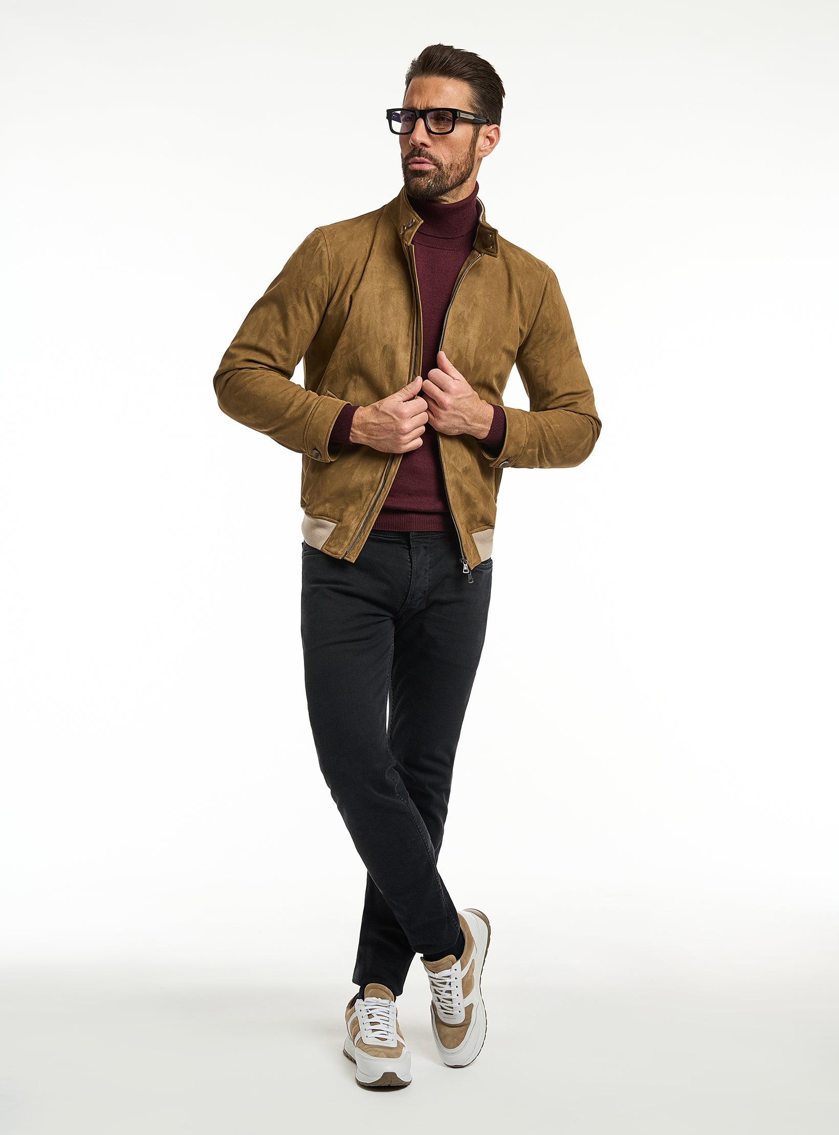 The Alcantara Elite: Premium Blouson