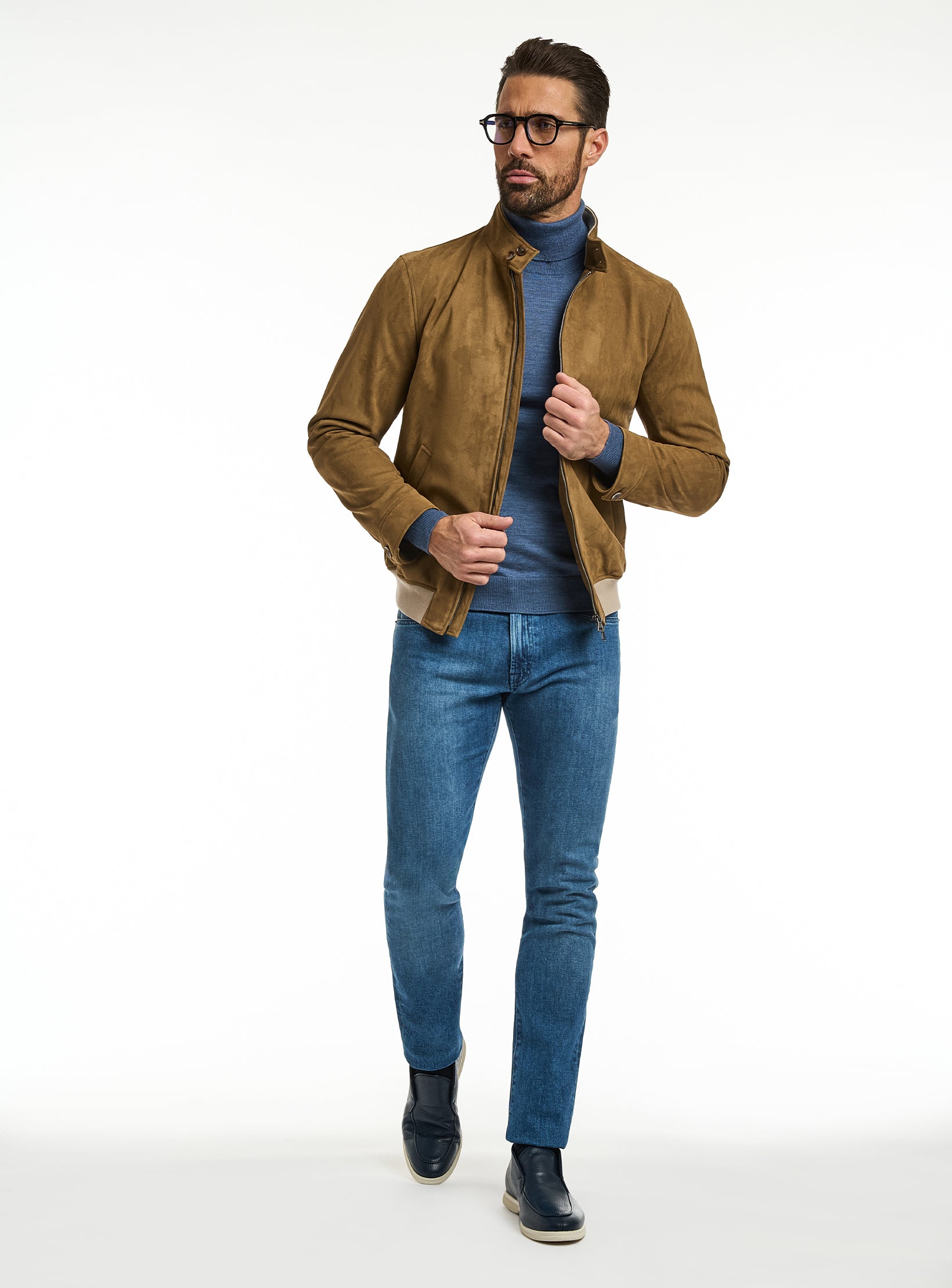The Alcantara Elite: Premium Blouson