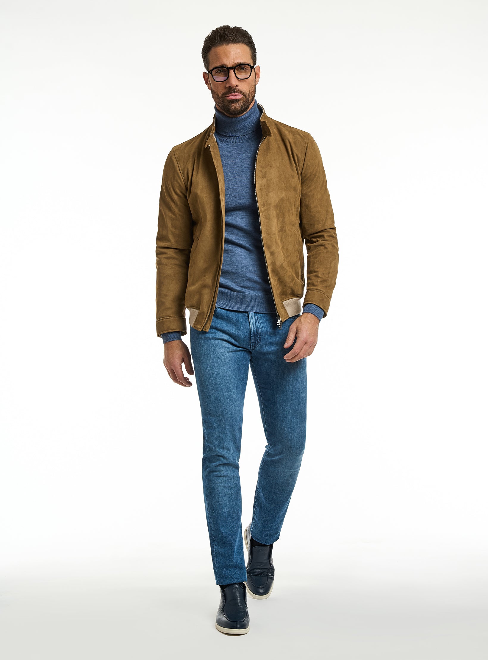 The Alcantara Elite: Premium Blouson
