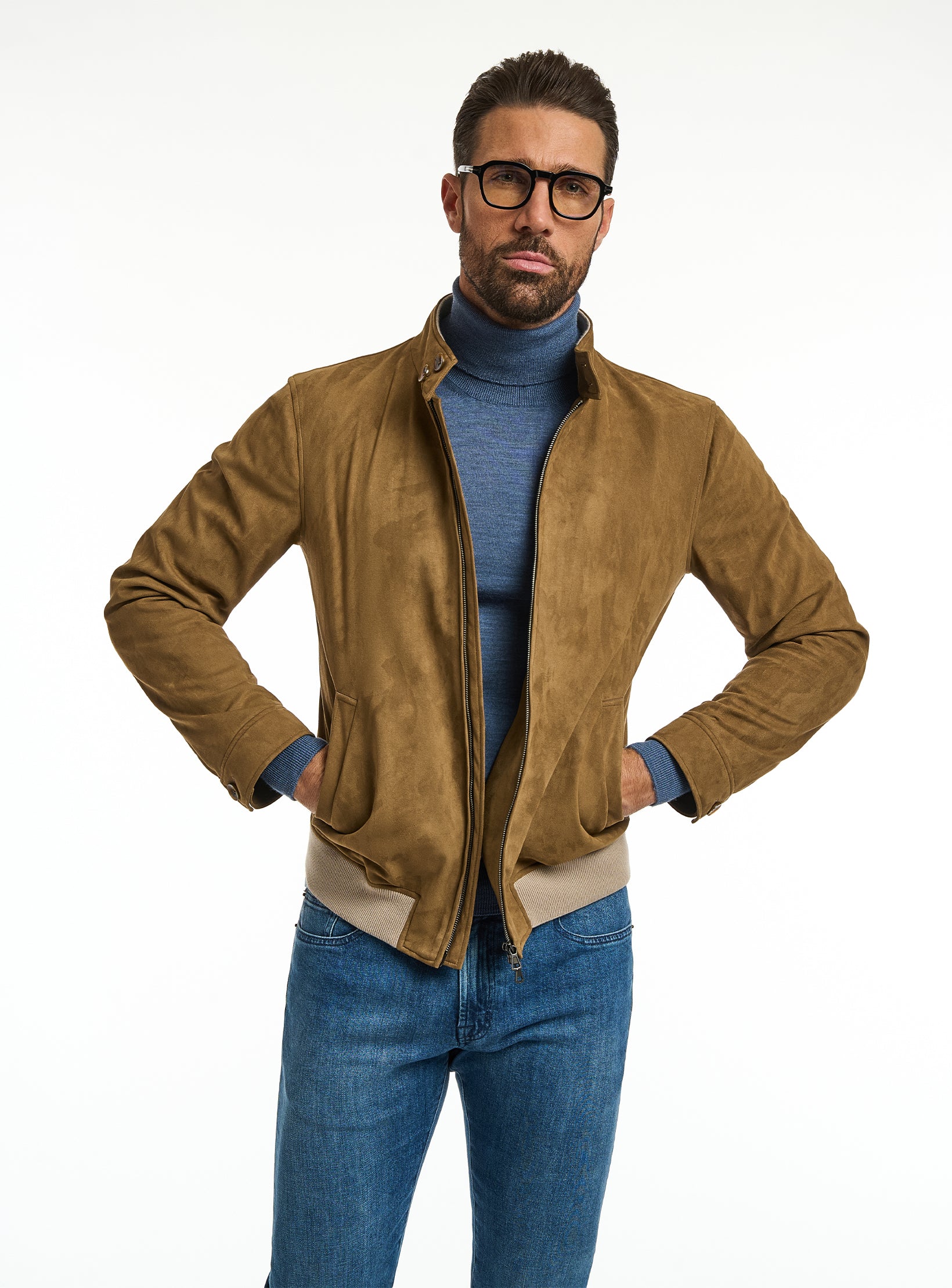 The Alcantara Elite: Premium Blouson