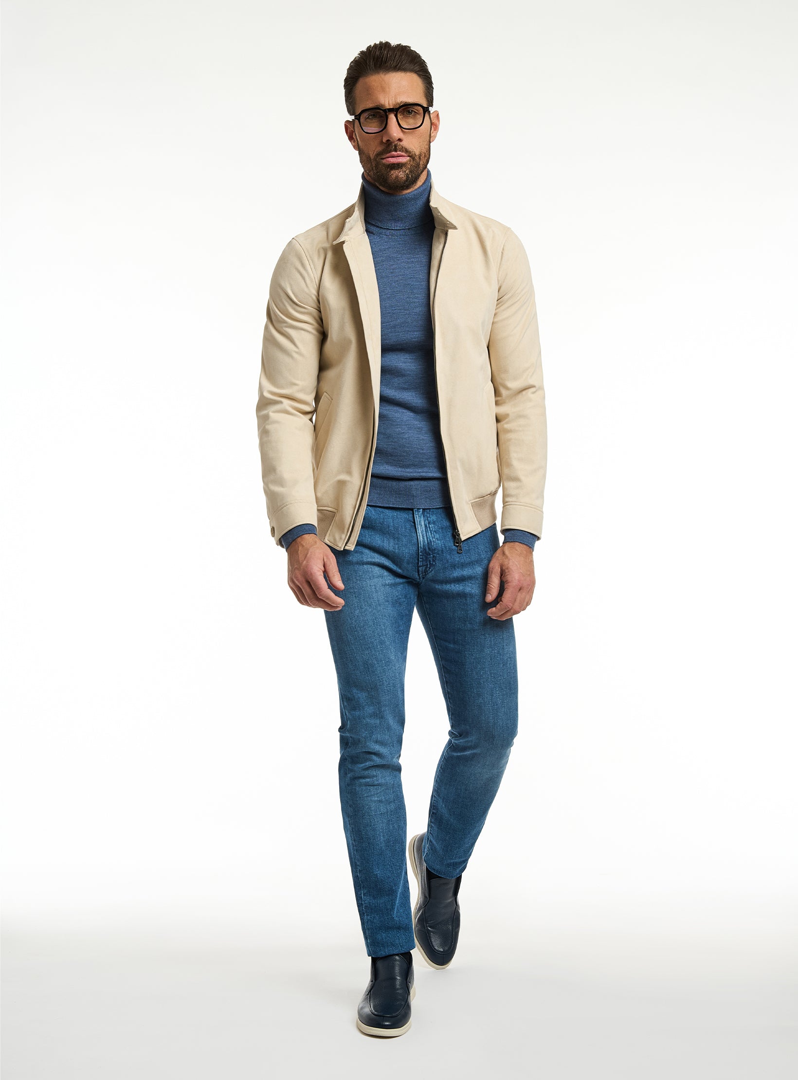 The Alcantara Elite: Premium Blouson