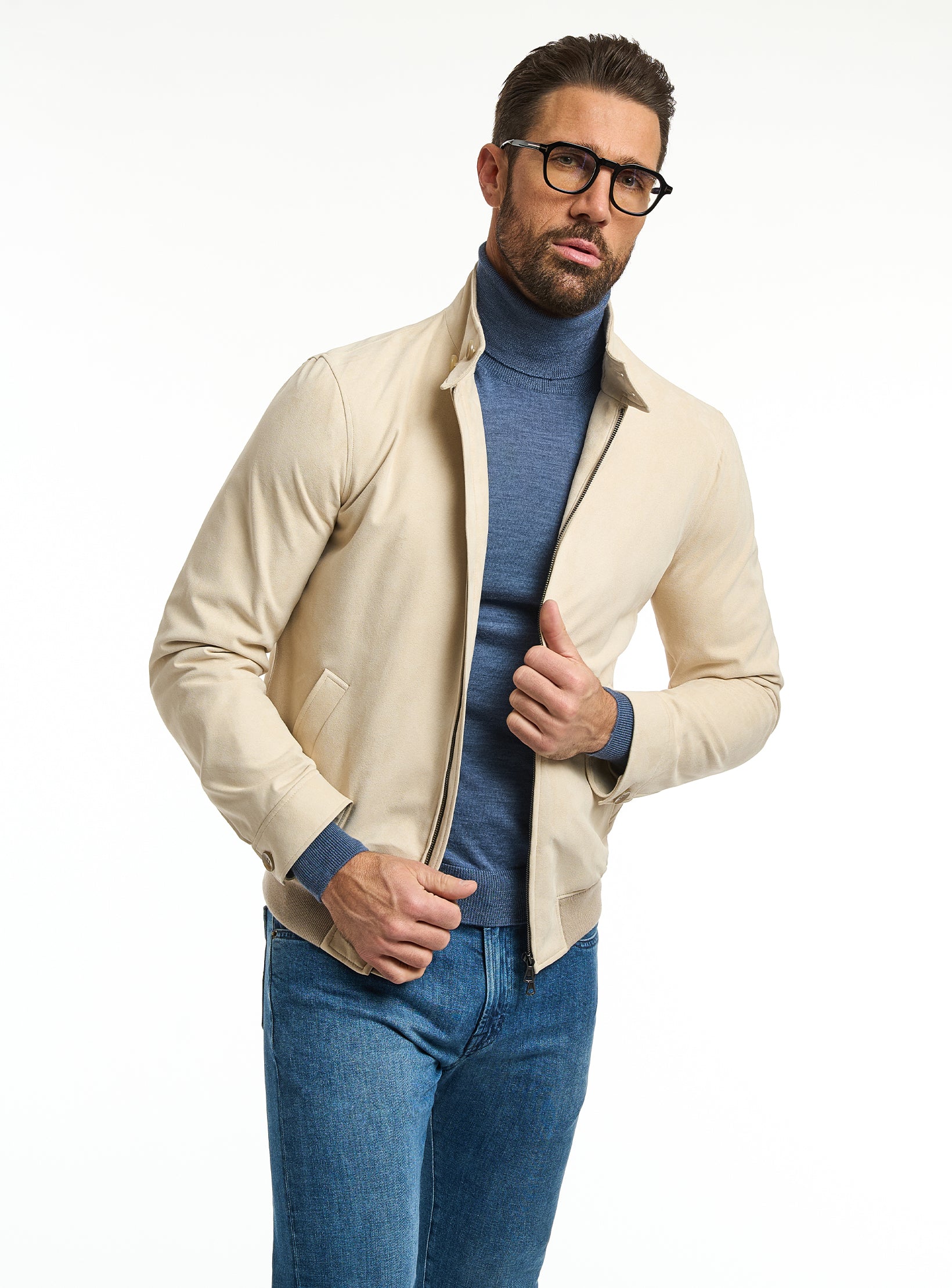 The Alcantara Elite: Premium Blouson