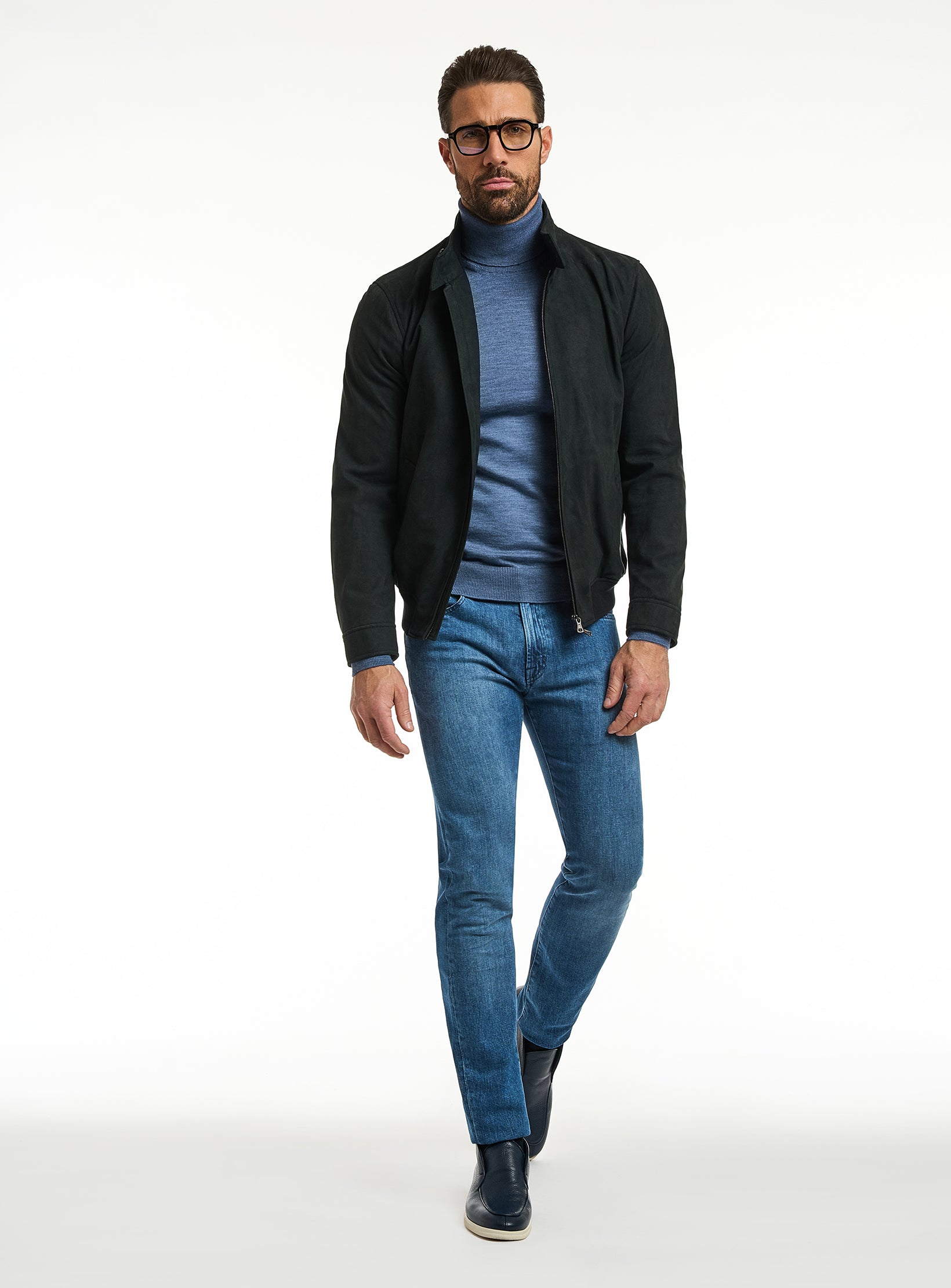 The Alcantara Elite: Premium Blouson