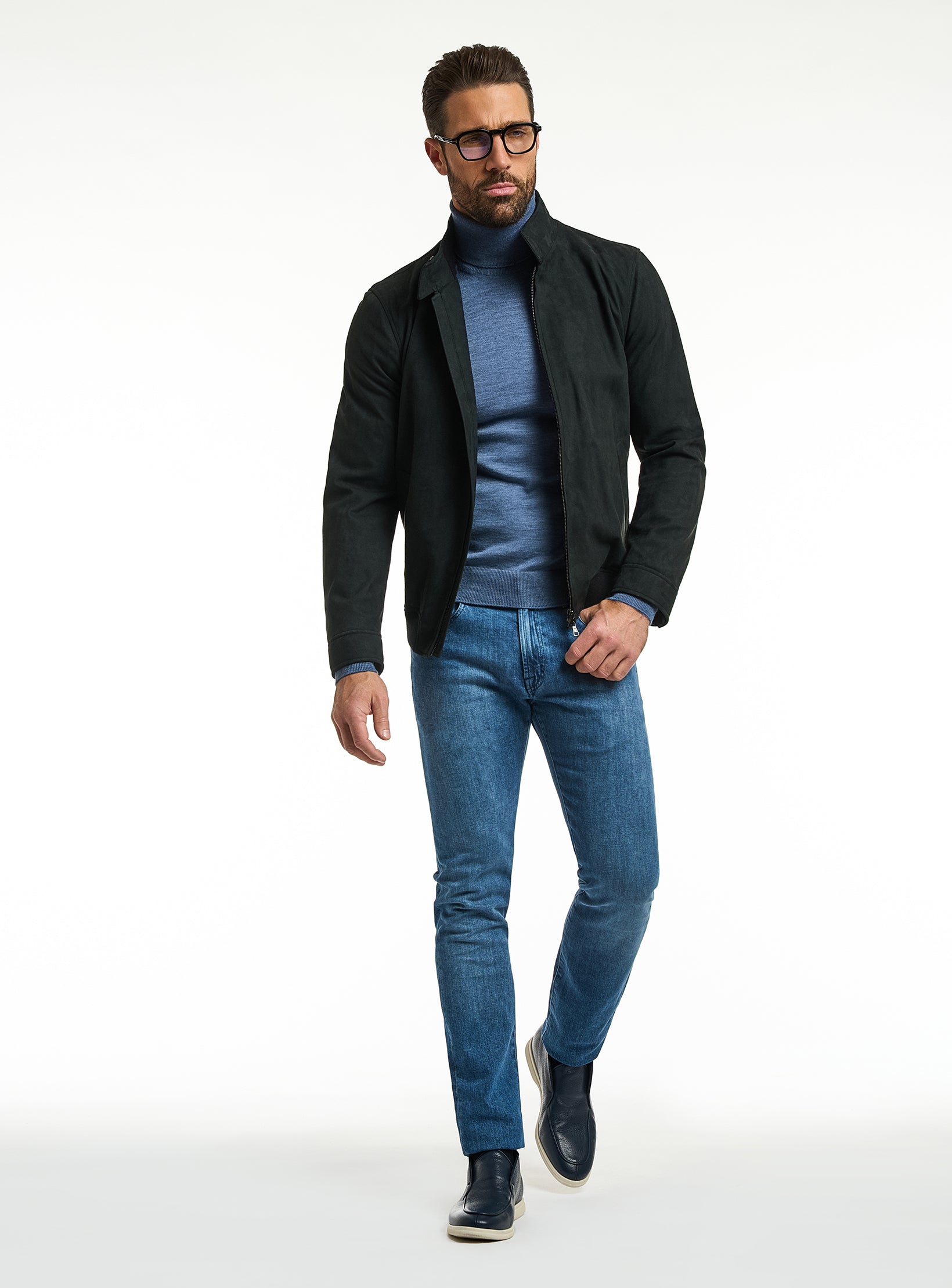The Alcantara Elite: Premium Blouson