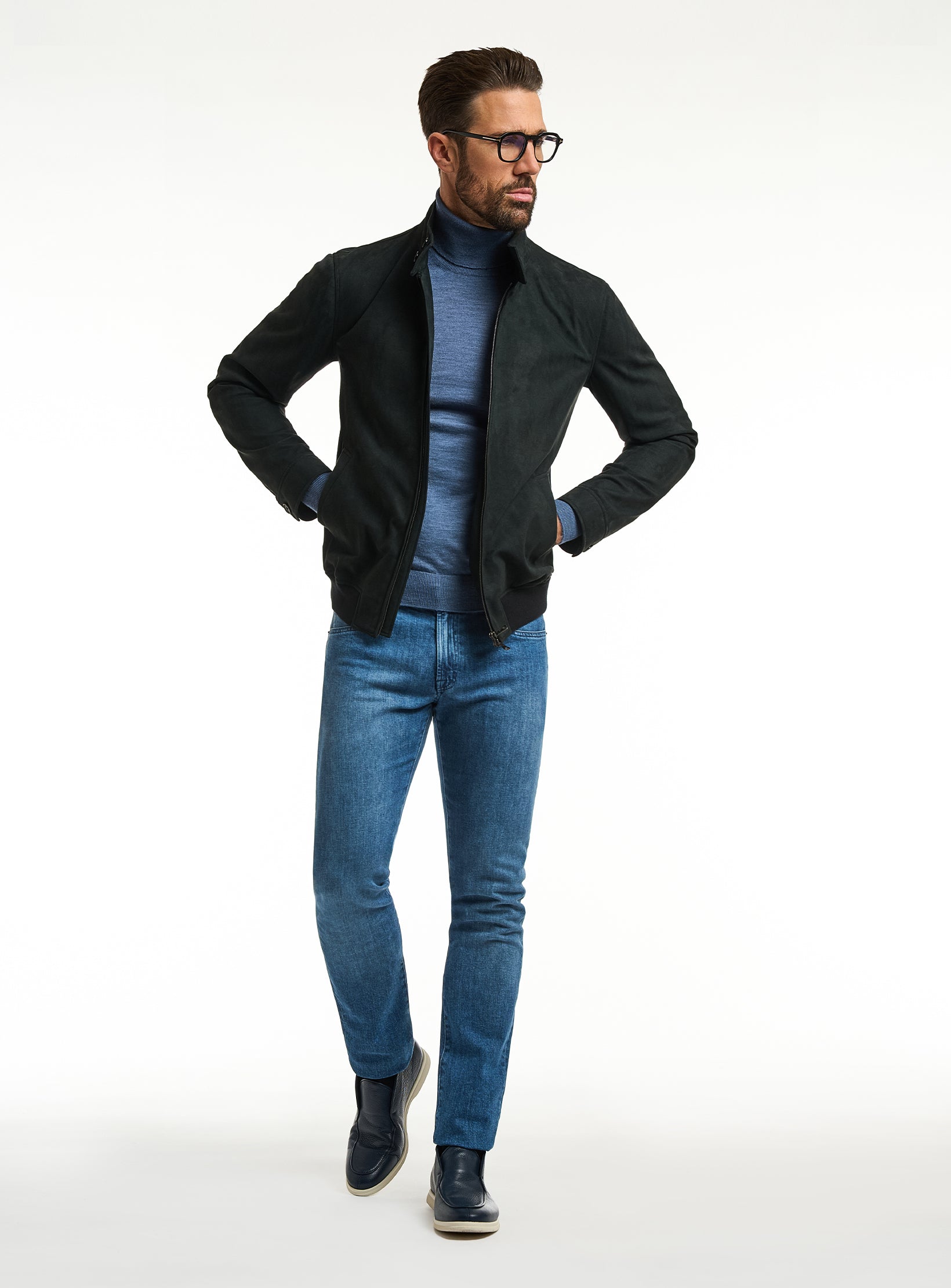 The Alcantara Elite: Premium Blouson
