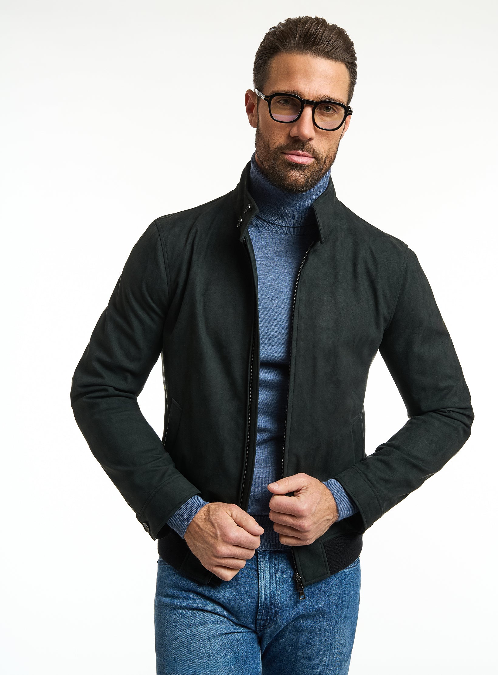 The Alcantara Elite: Premium Blouson