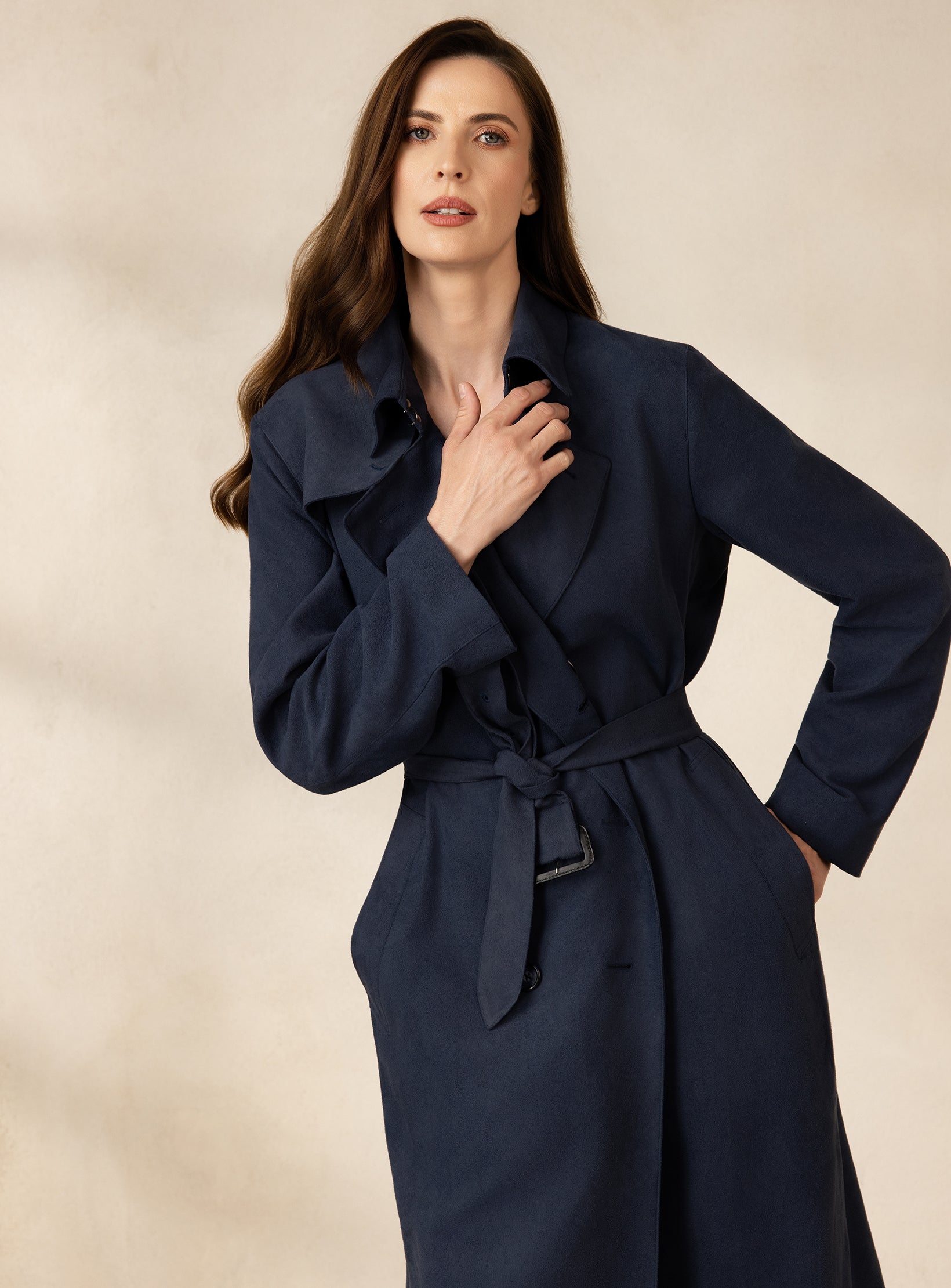 RIVIERA NIGHT TRENCH COAT