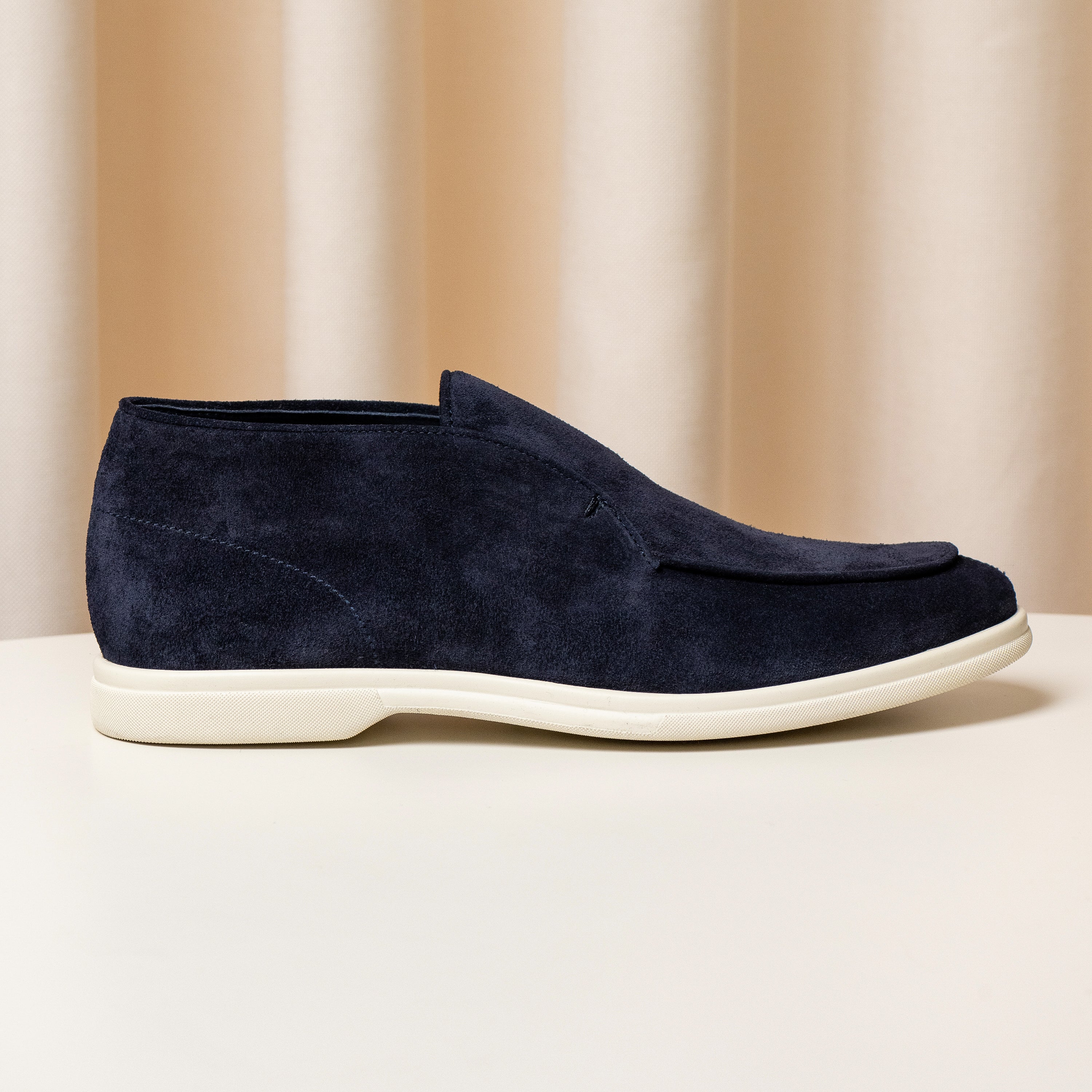 Mid City Loafers Dark Blue Suede Consiglieri
