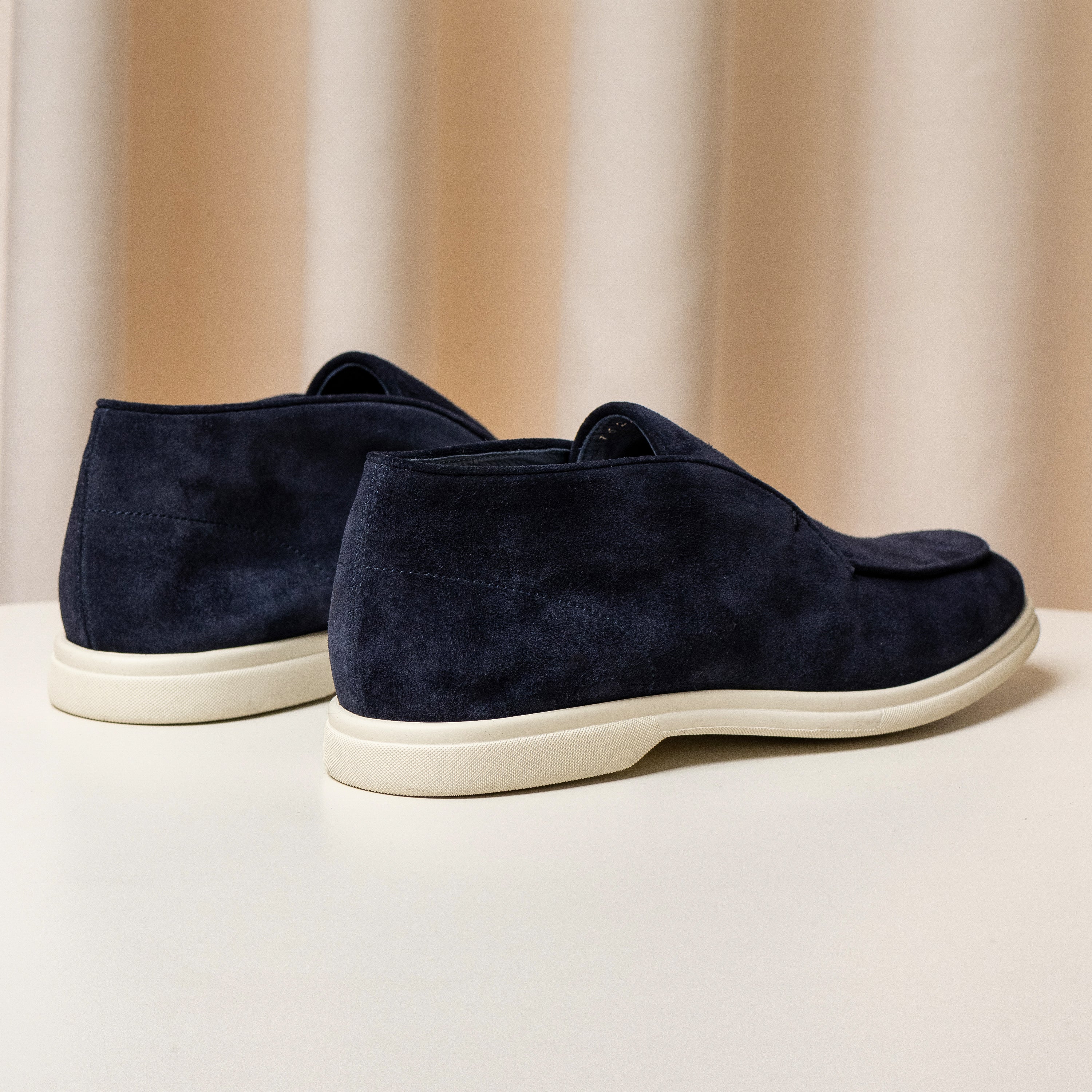 Mid City Loafers Dark Blue Suede Consiglieri