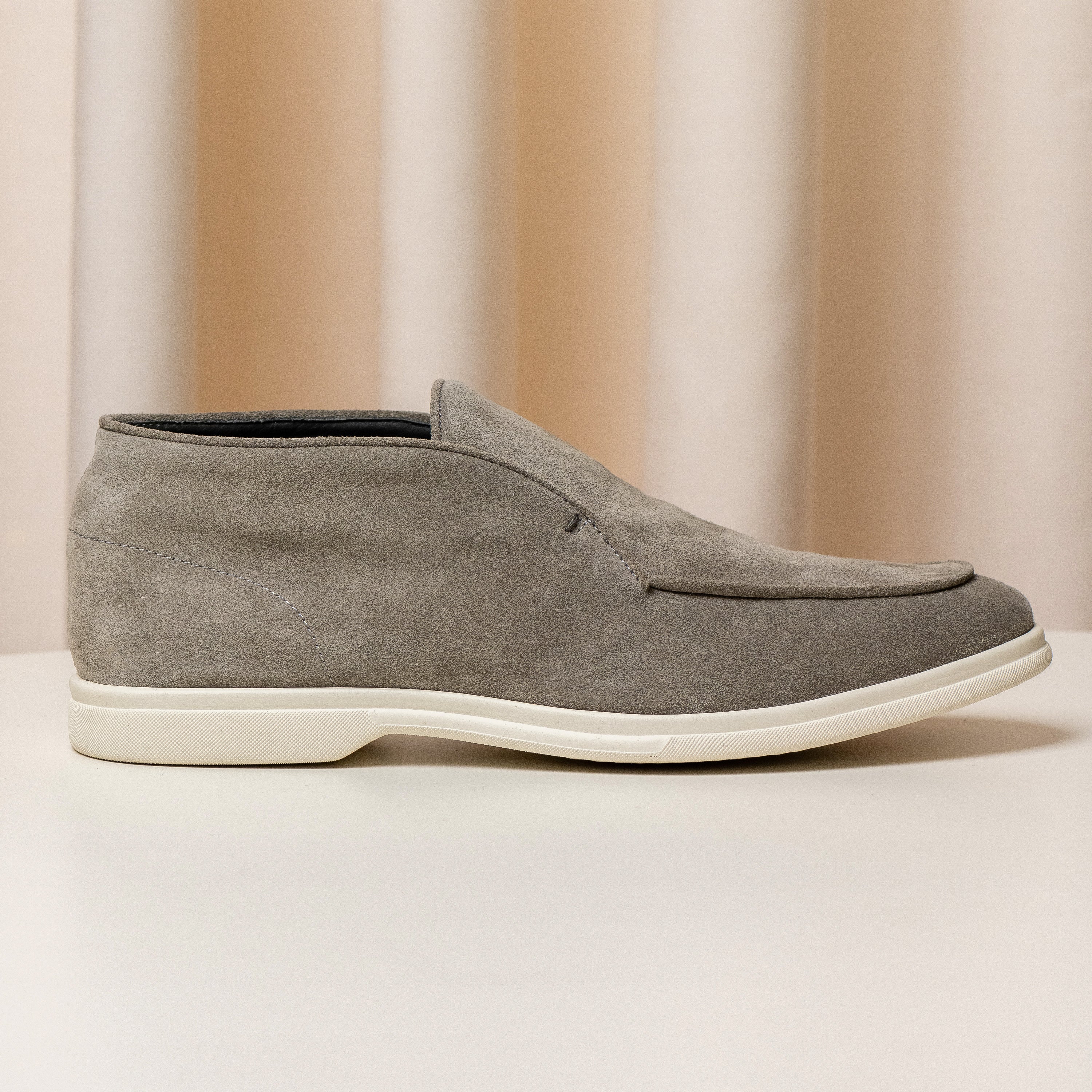Mid City Loafers Grey Suede Consiglieri