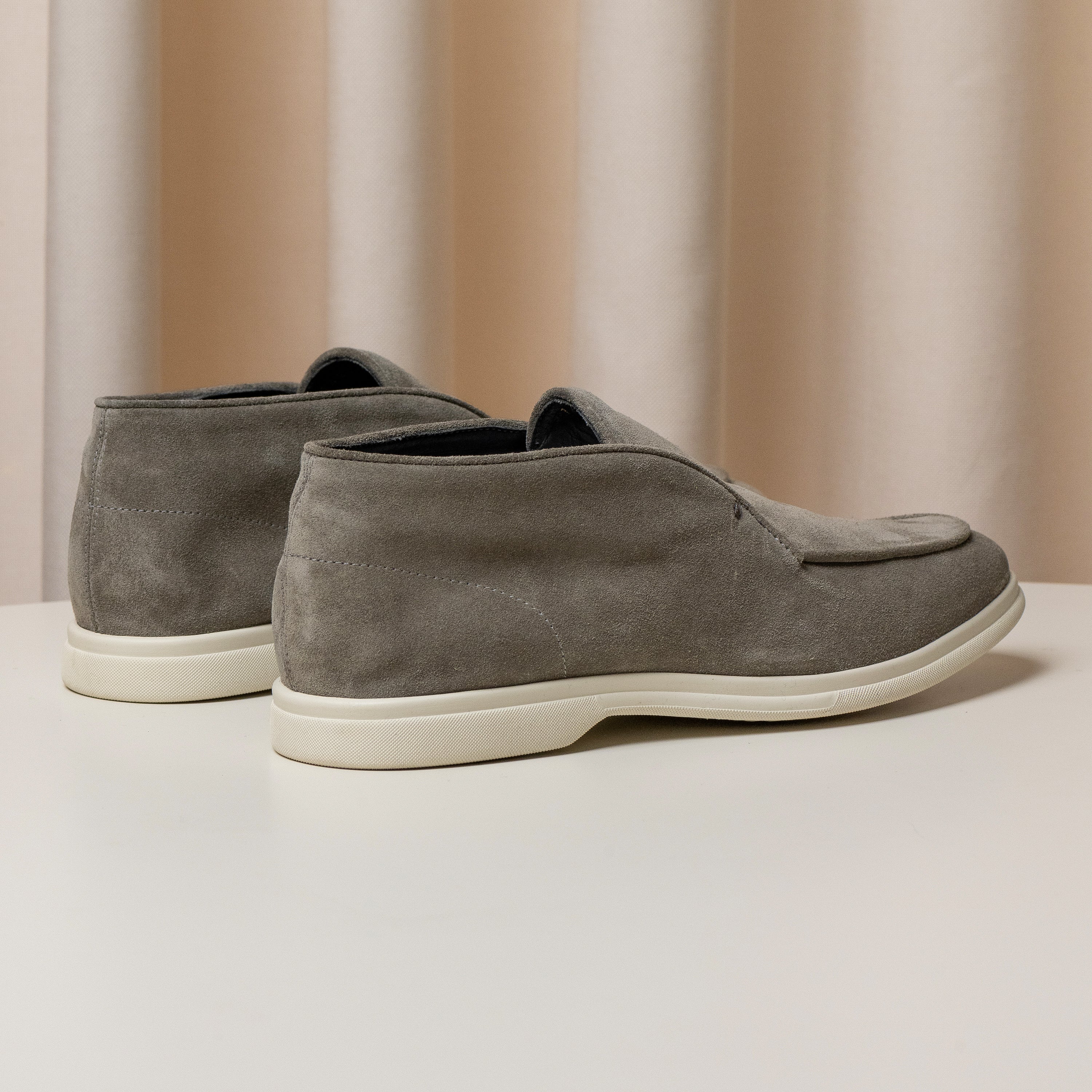 Mid City Loafers Grey Suede Consiglieri