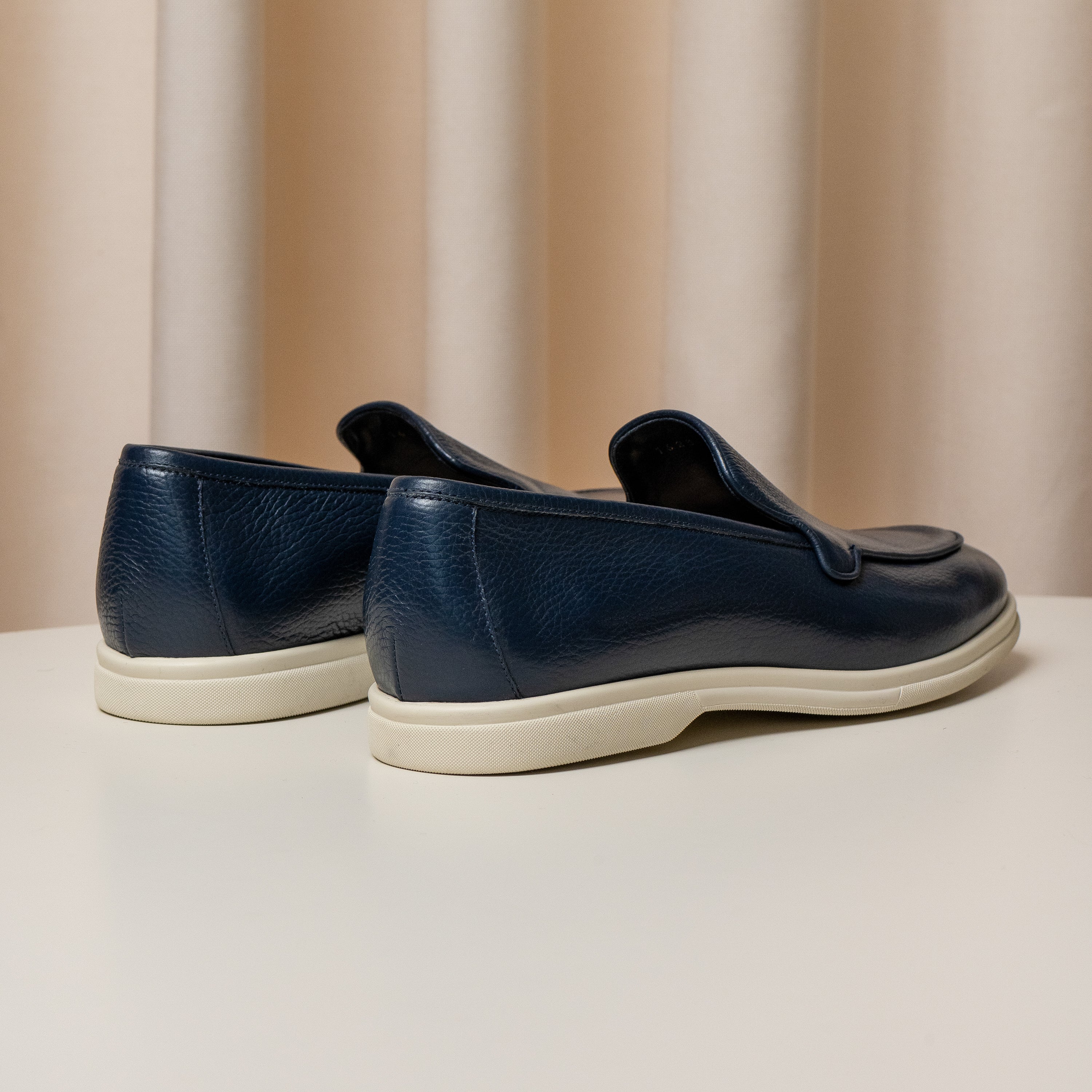City Loafers Mid Blue Grain Consiglieri