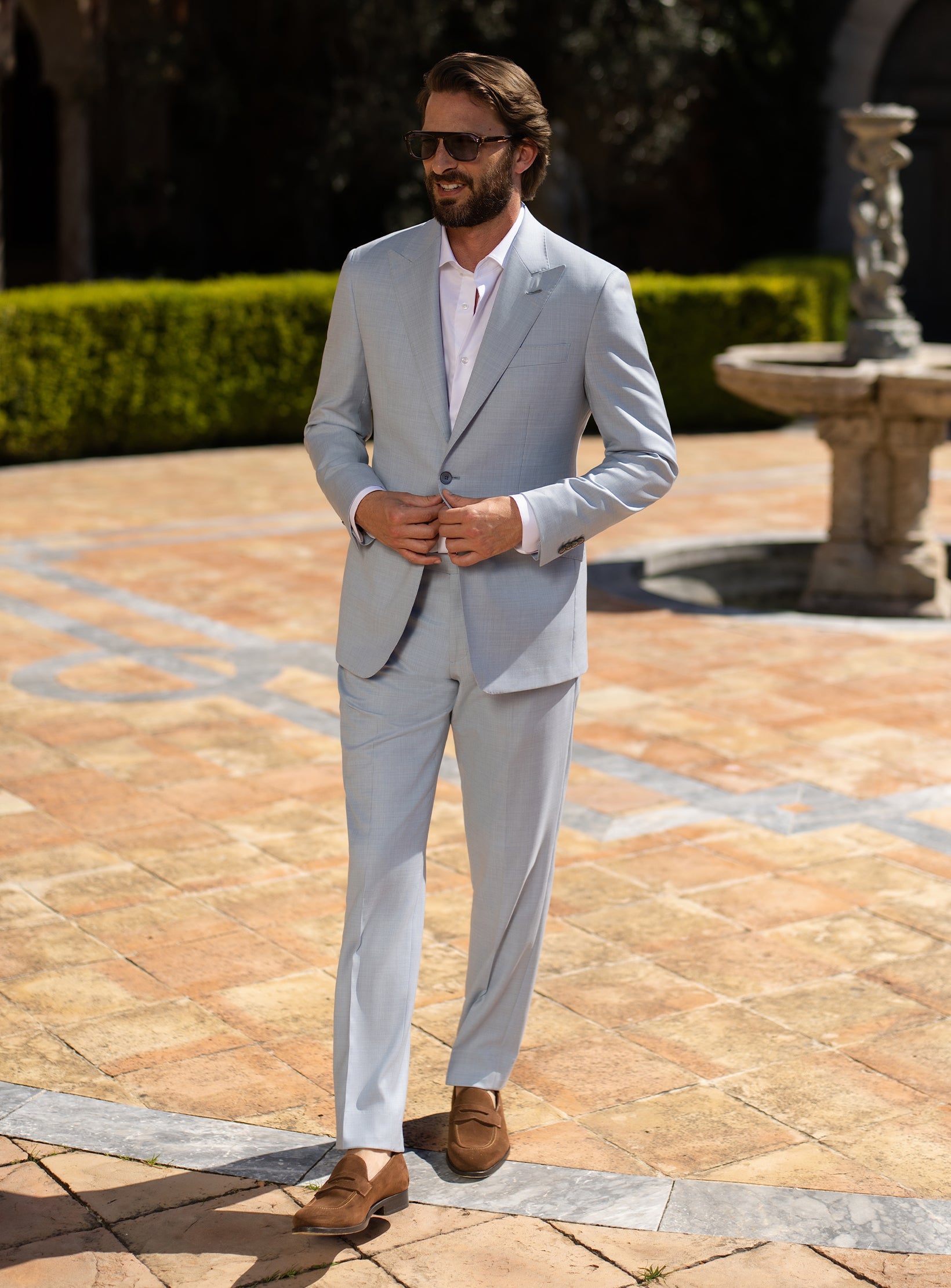 Antibes Suit | Loro Piana