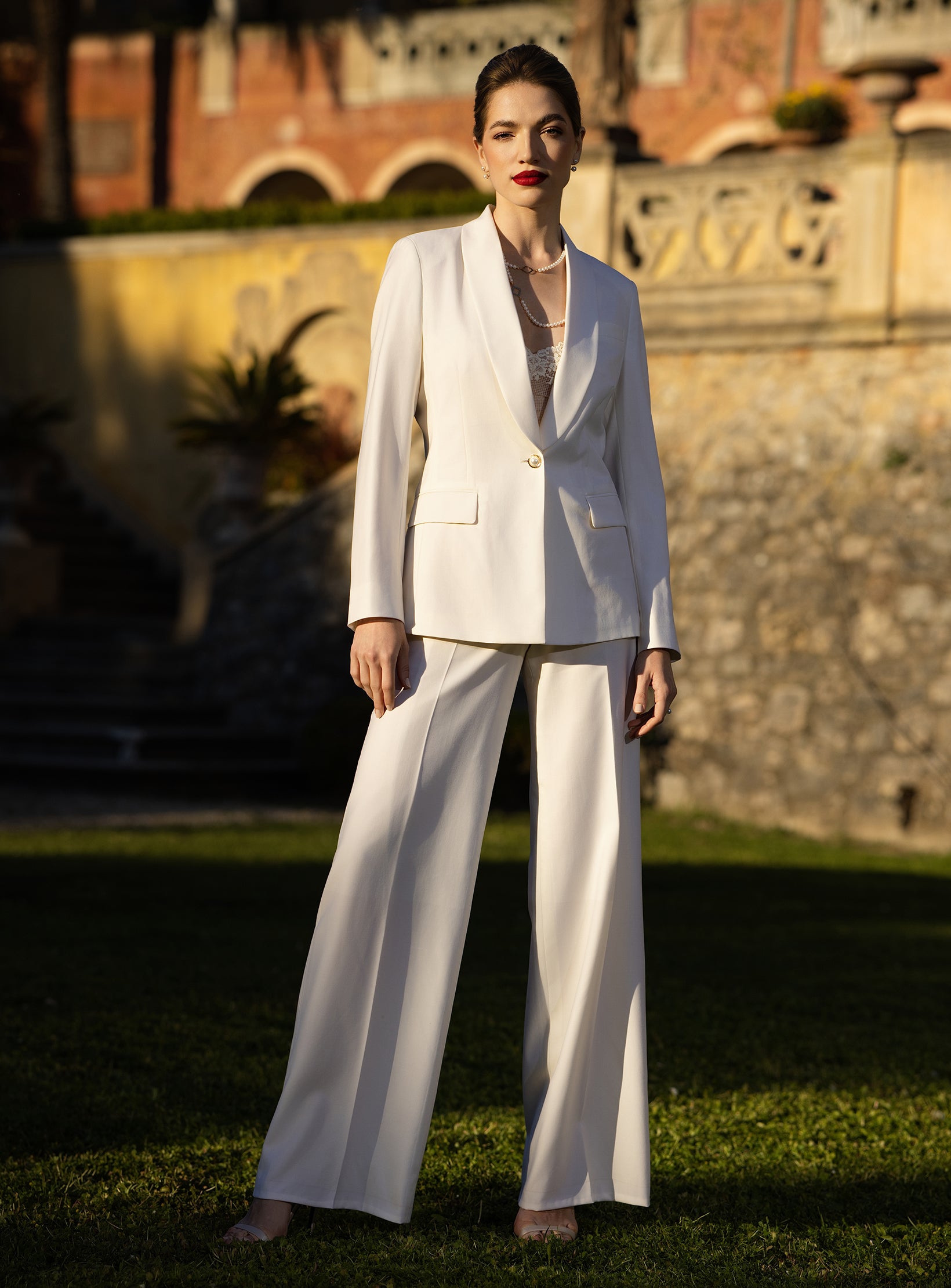 La Croisette Ivory Suit