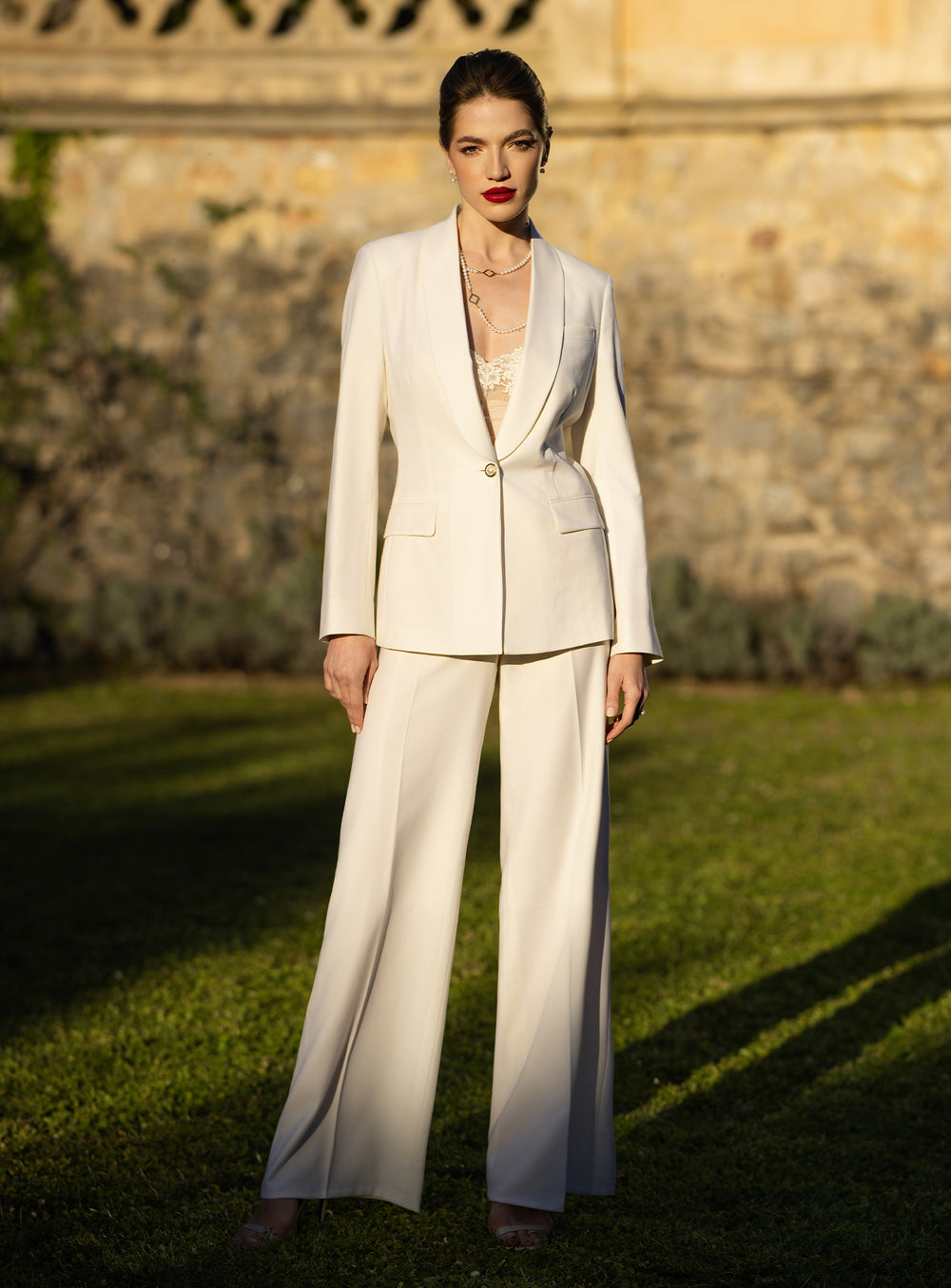 La Croisette Ivory Suit