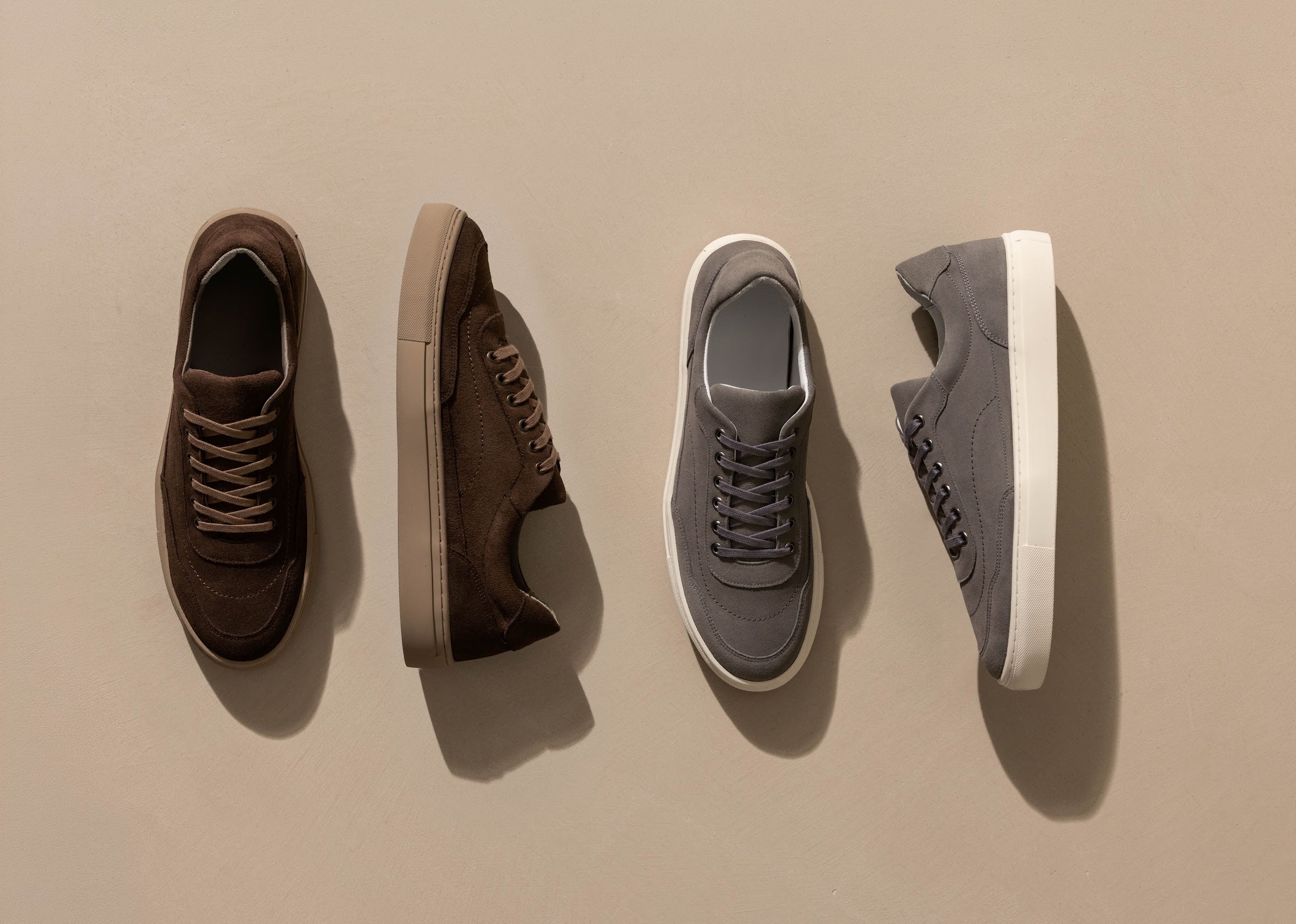 Made-to-Order low-top sneakers with clean lines and careful finishing.