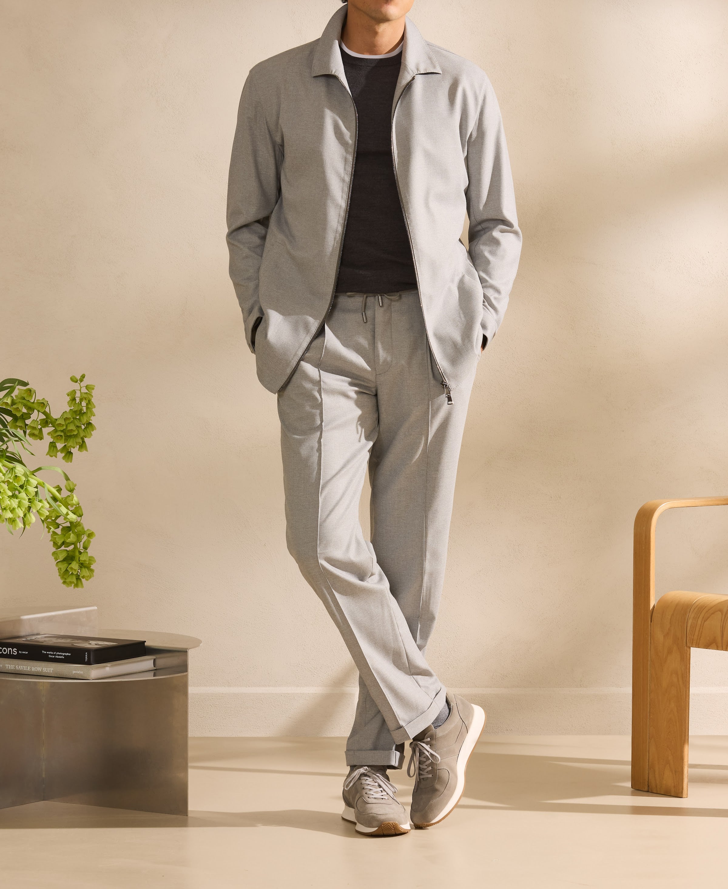The Track Suit by Consiglieri — a Luxury Leisurewear reading of ease.