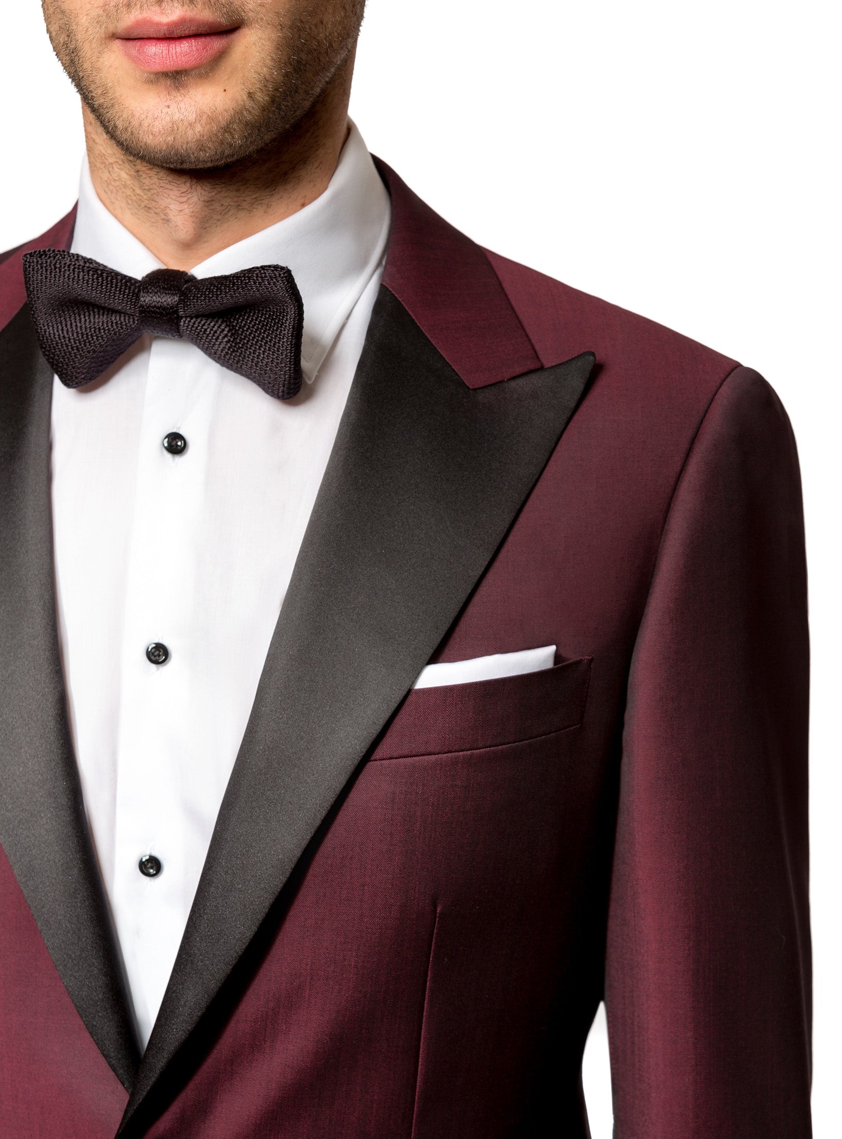 Premium Burgundy Tuxedo Consiglieri