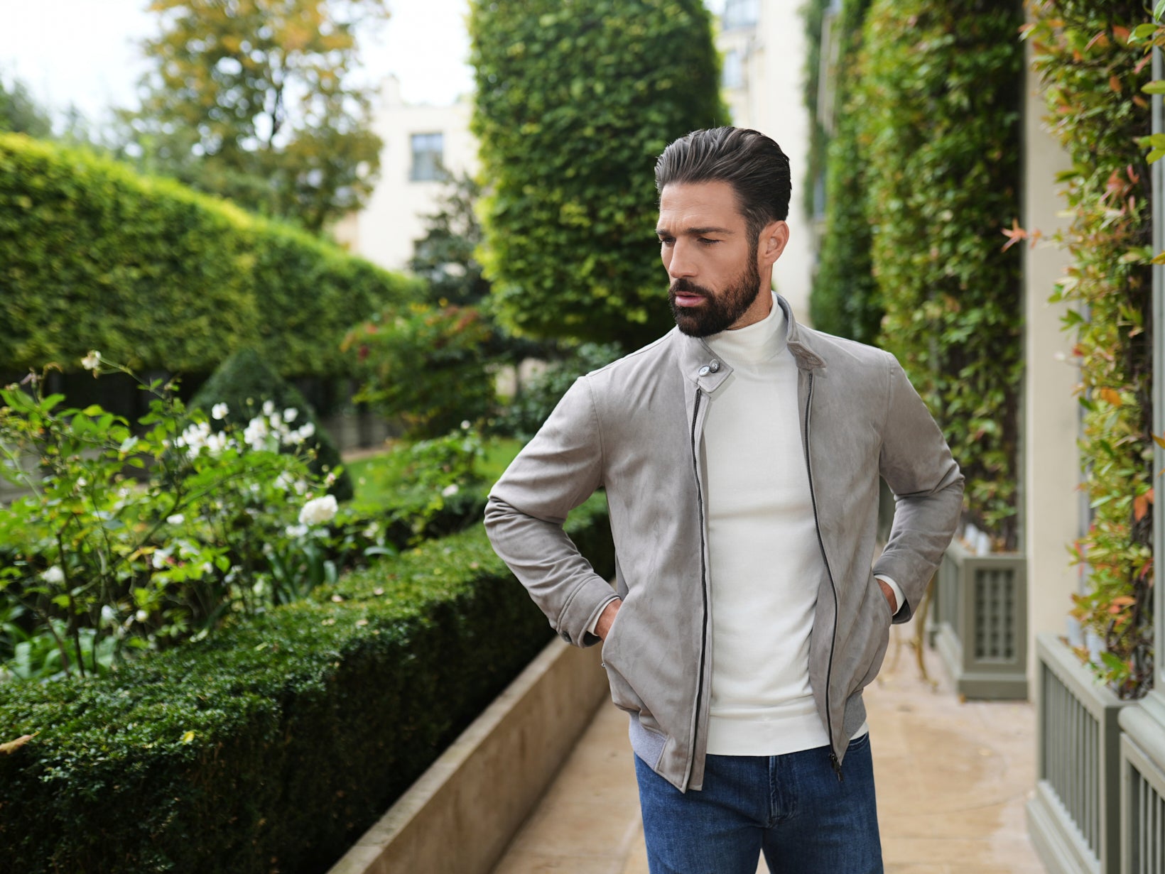 Bomber Jacket Alcantara Nisa Consiglieri