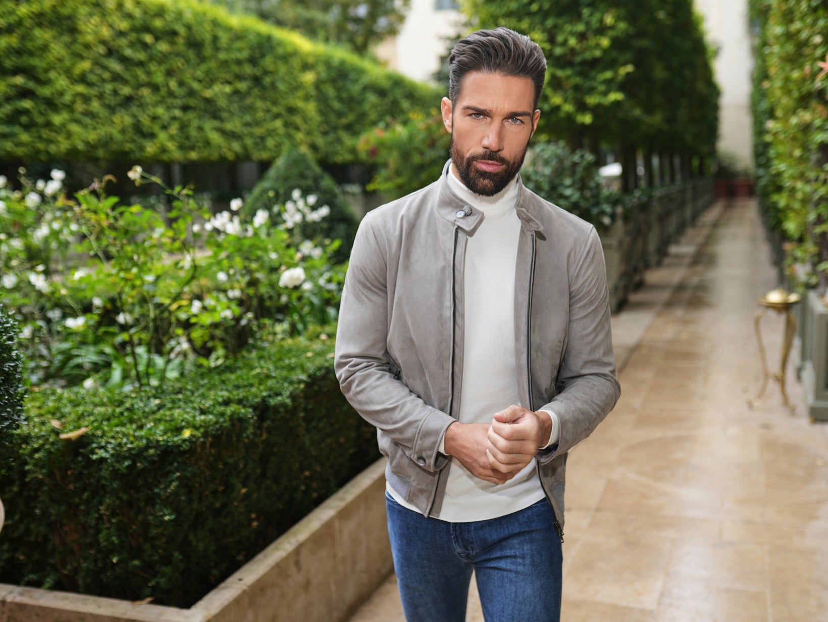 Bomber Jacket Alcantara Nisa Consiglieri