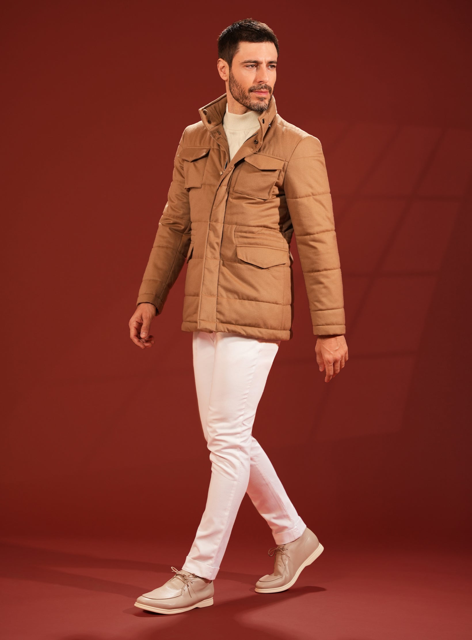 The Cortina Cashmere Field Jacket