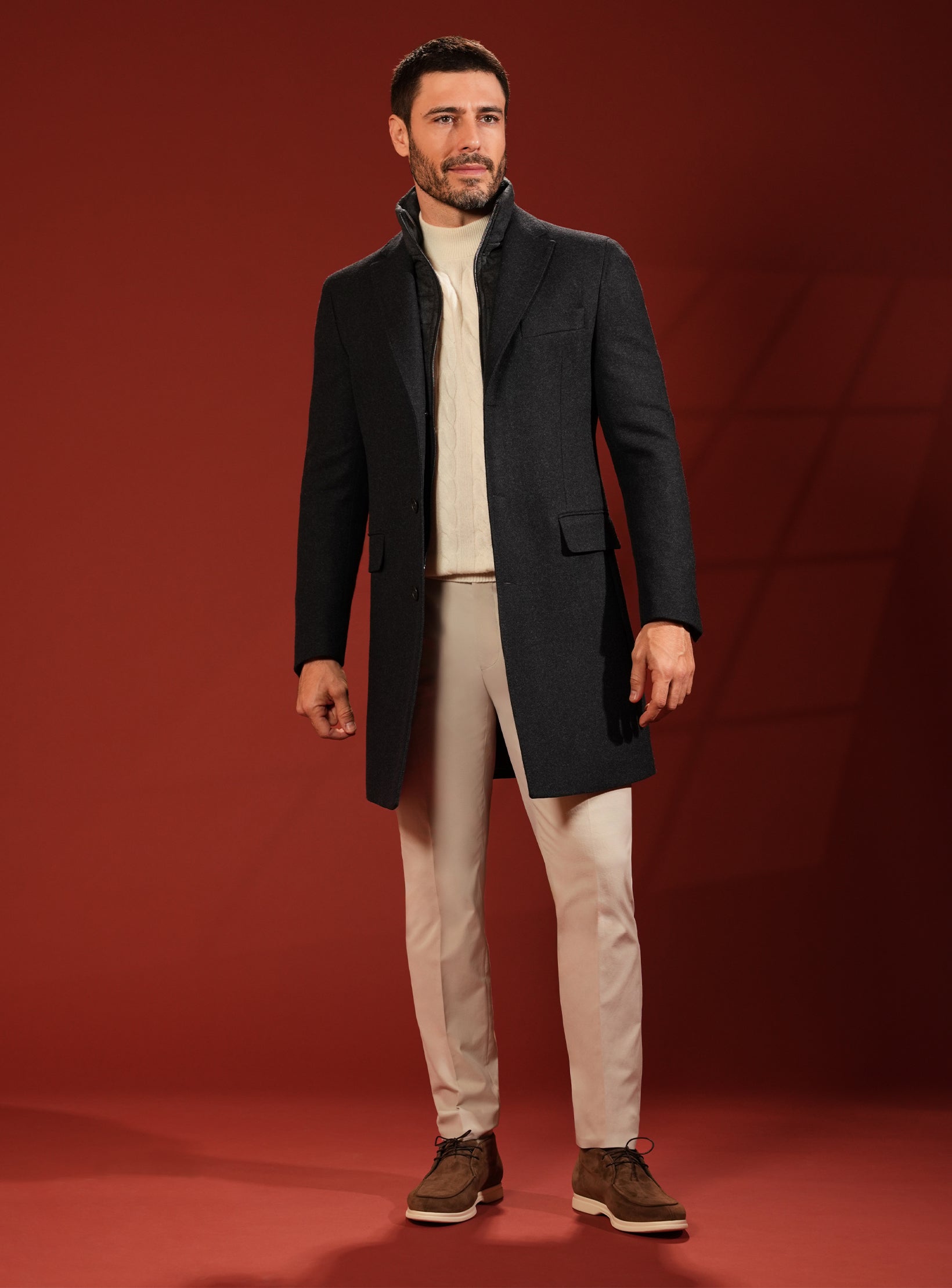 Luxurious Wool OverCoat