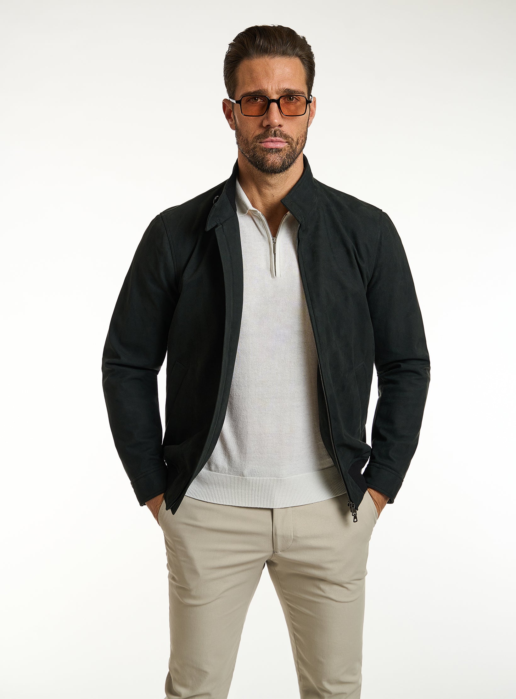 Alcantara Crafted Excellence Bomber Jacket