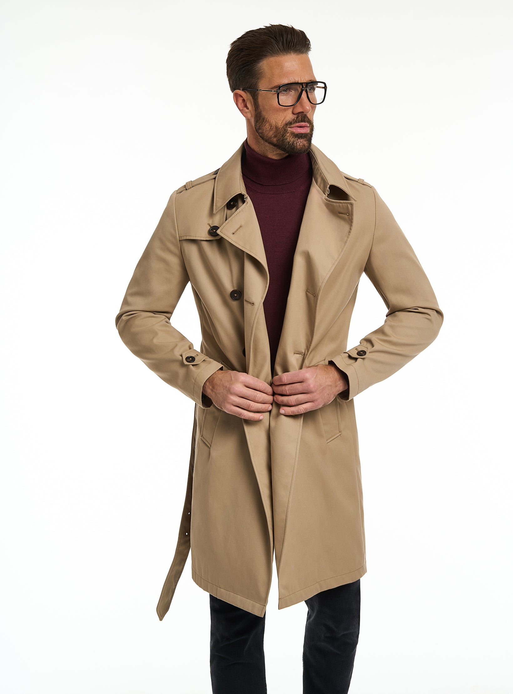 TechnoCraft Elite Trench Coat