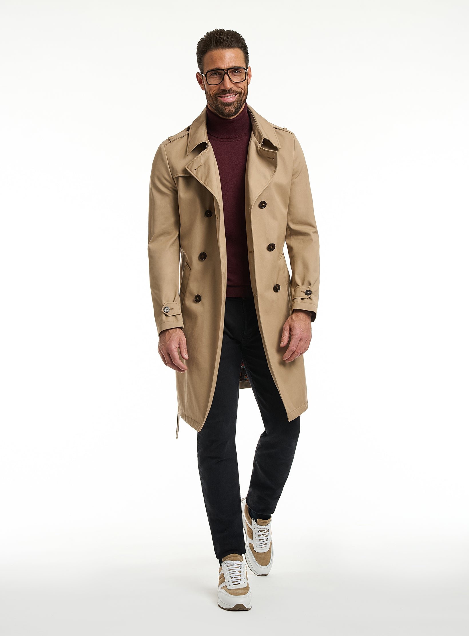 TechnoCraft Elite Trench Coat