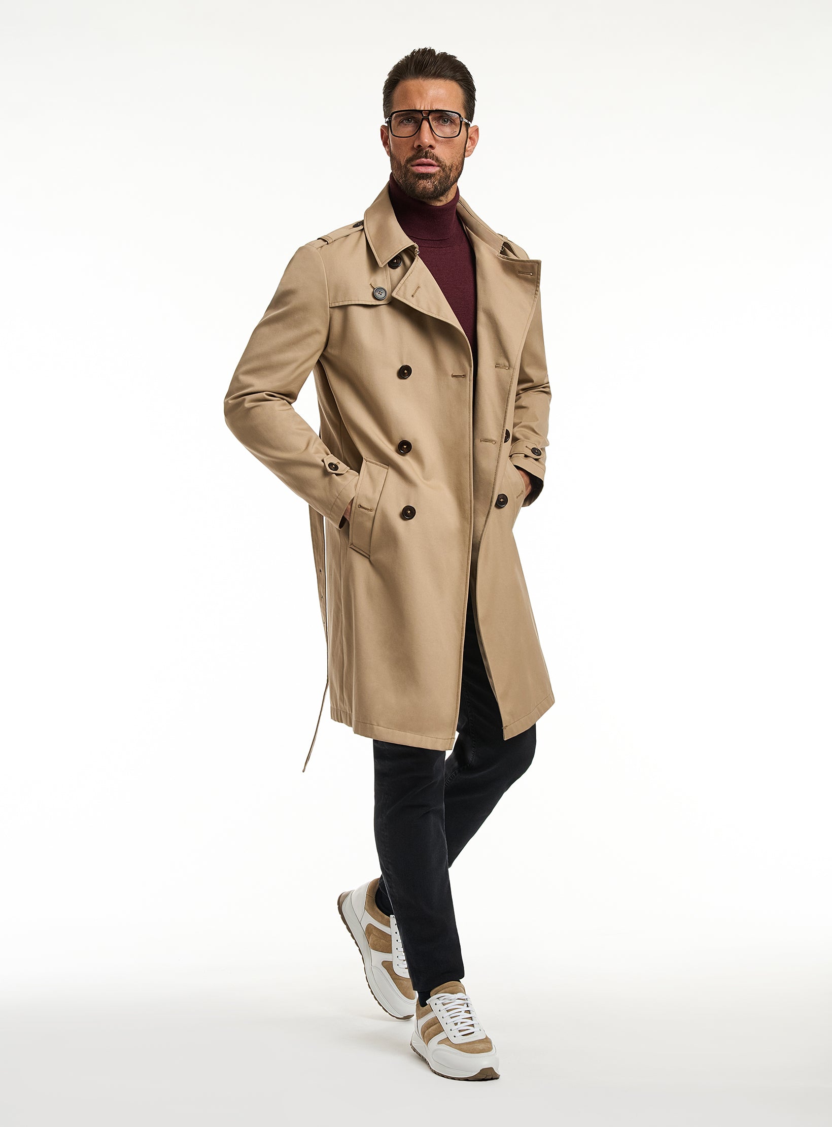 TechnoCraft Elite Trench Coat