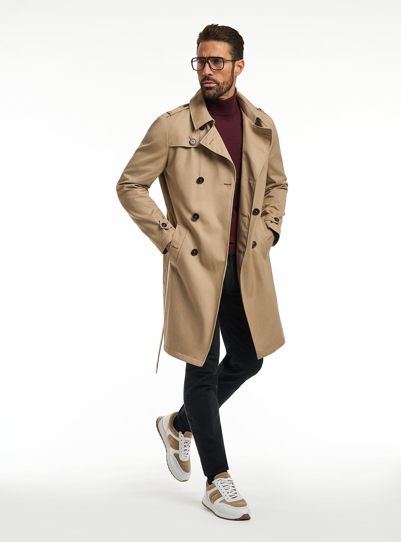 TechnoCraft Elite Trench Coat