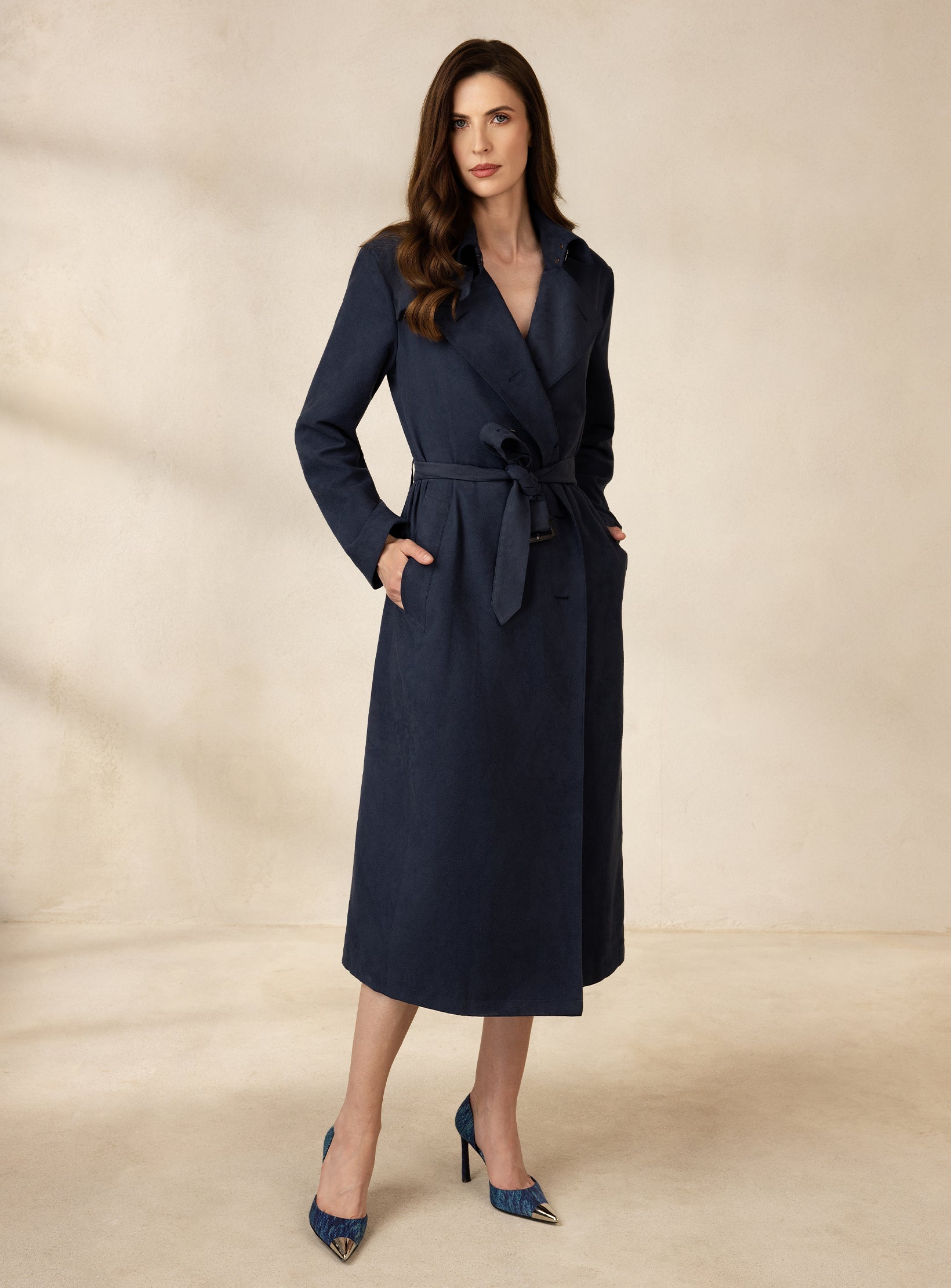 RIVIERA NIGHT TRENCH COAT